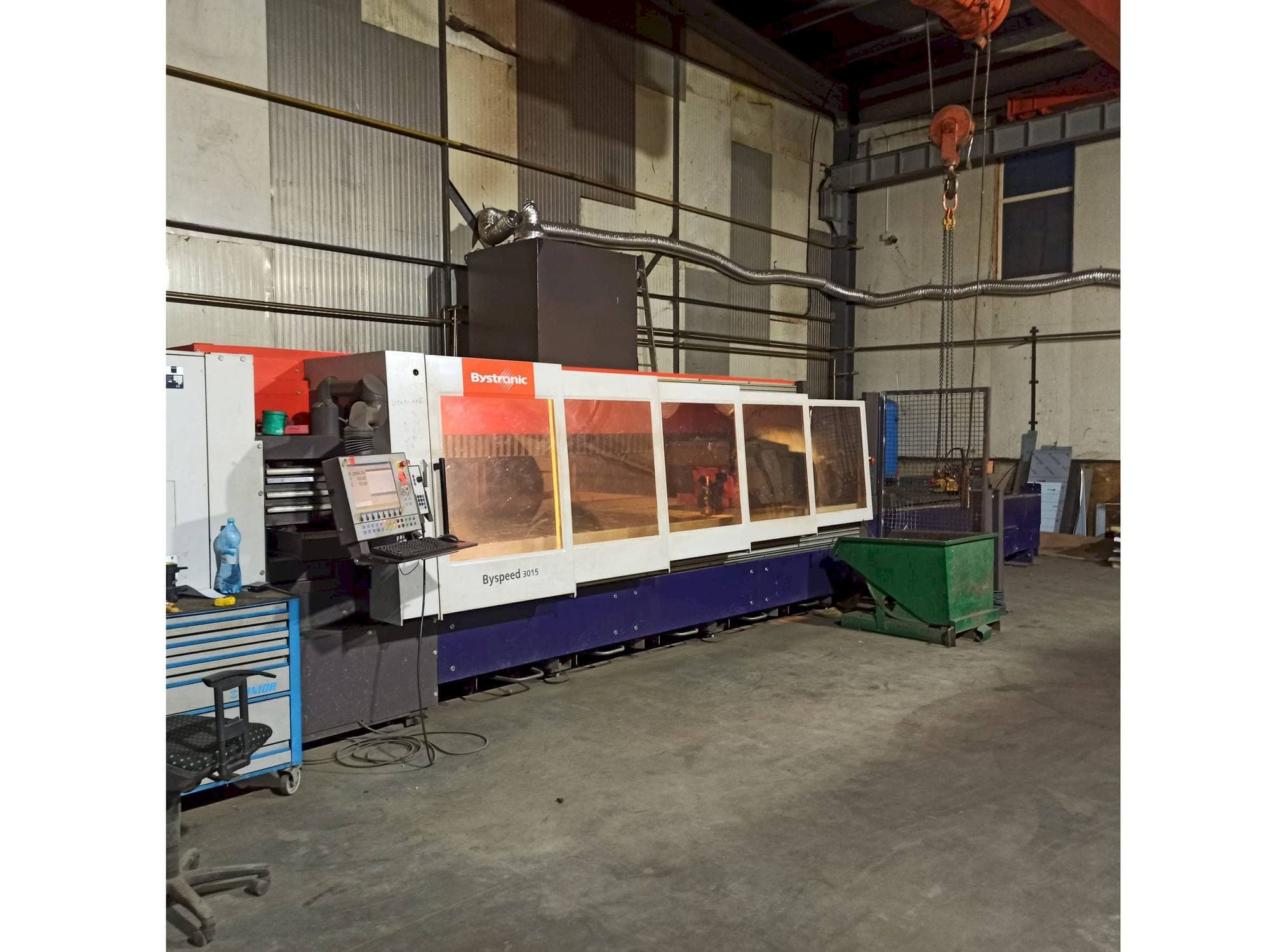 Vooraanzicht  van Bystronic BySpeed 3015  machine