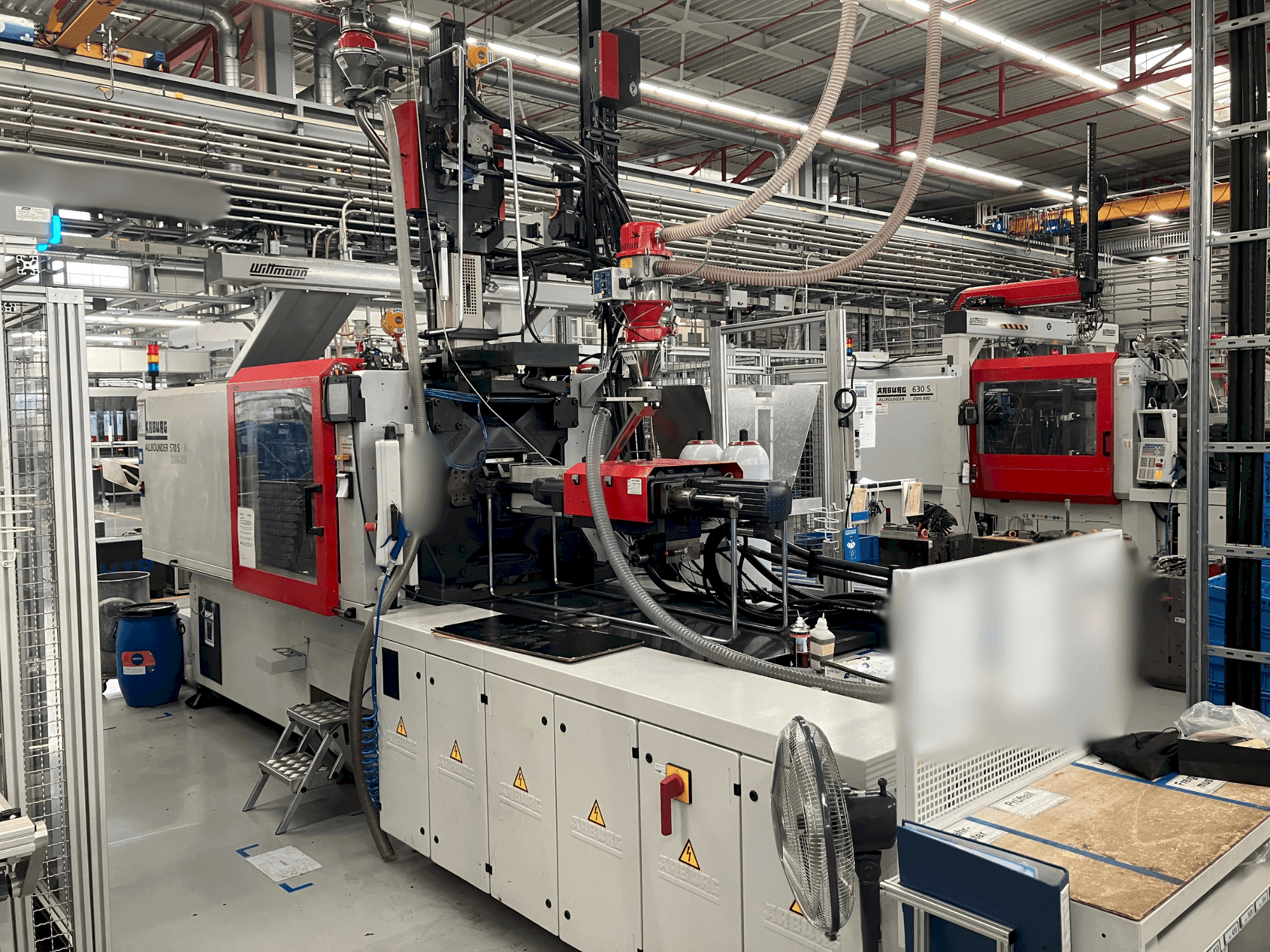 Vooraanzicht  van Arburg Allrounder 570 S 2200-290 / 170  machine