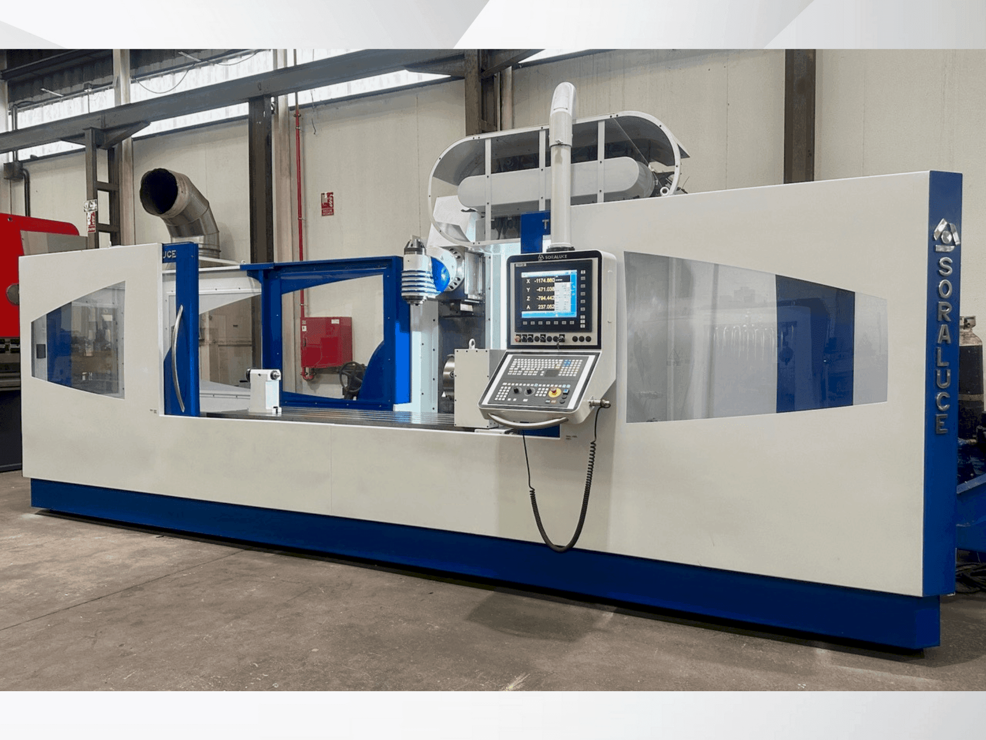 Vooraanzicht  van Soraluce TA-25A  machine