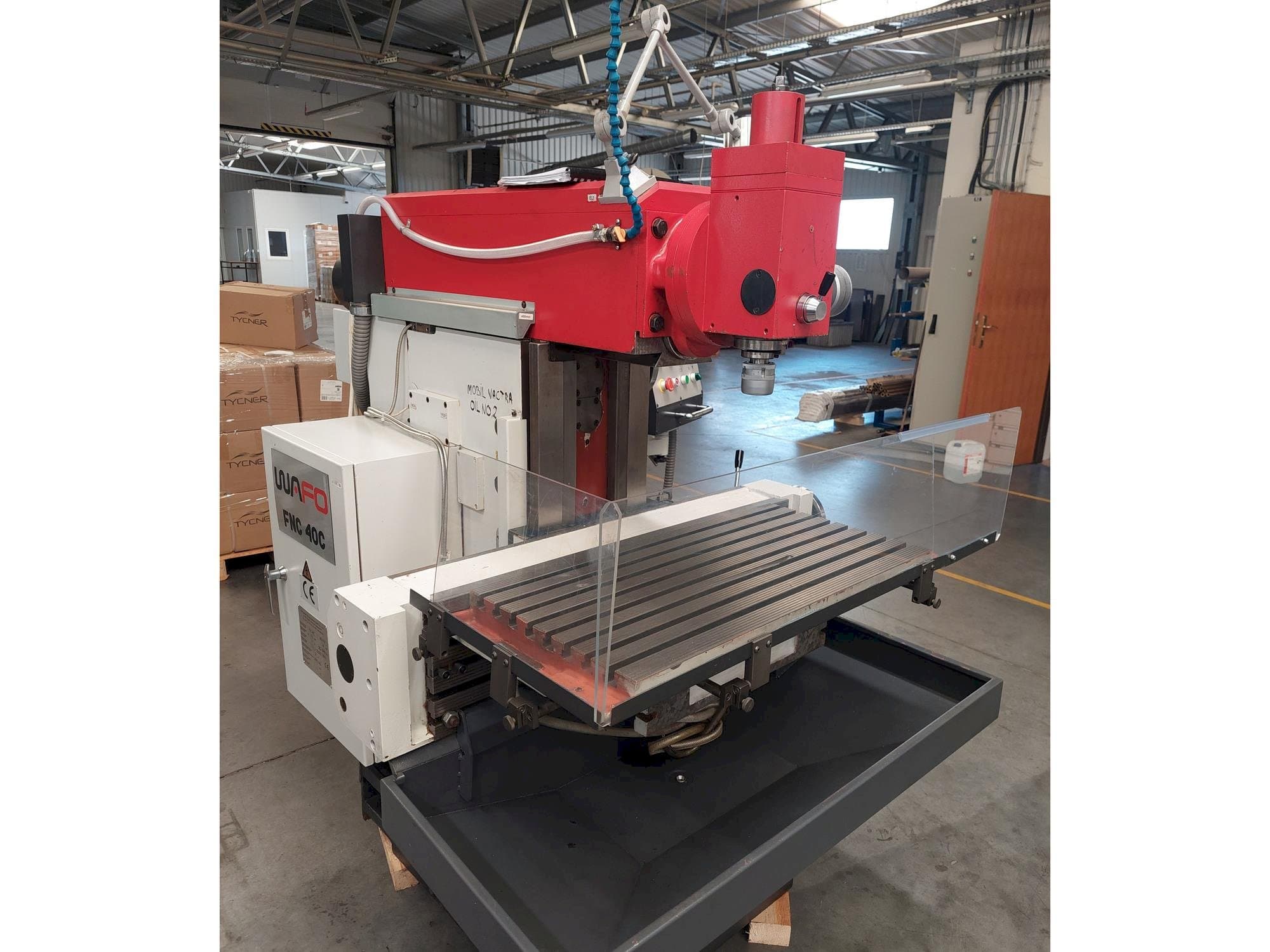 Vooraanzicht  van WAFO FNC 40C  machine