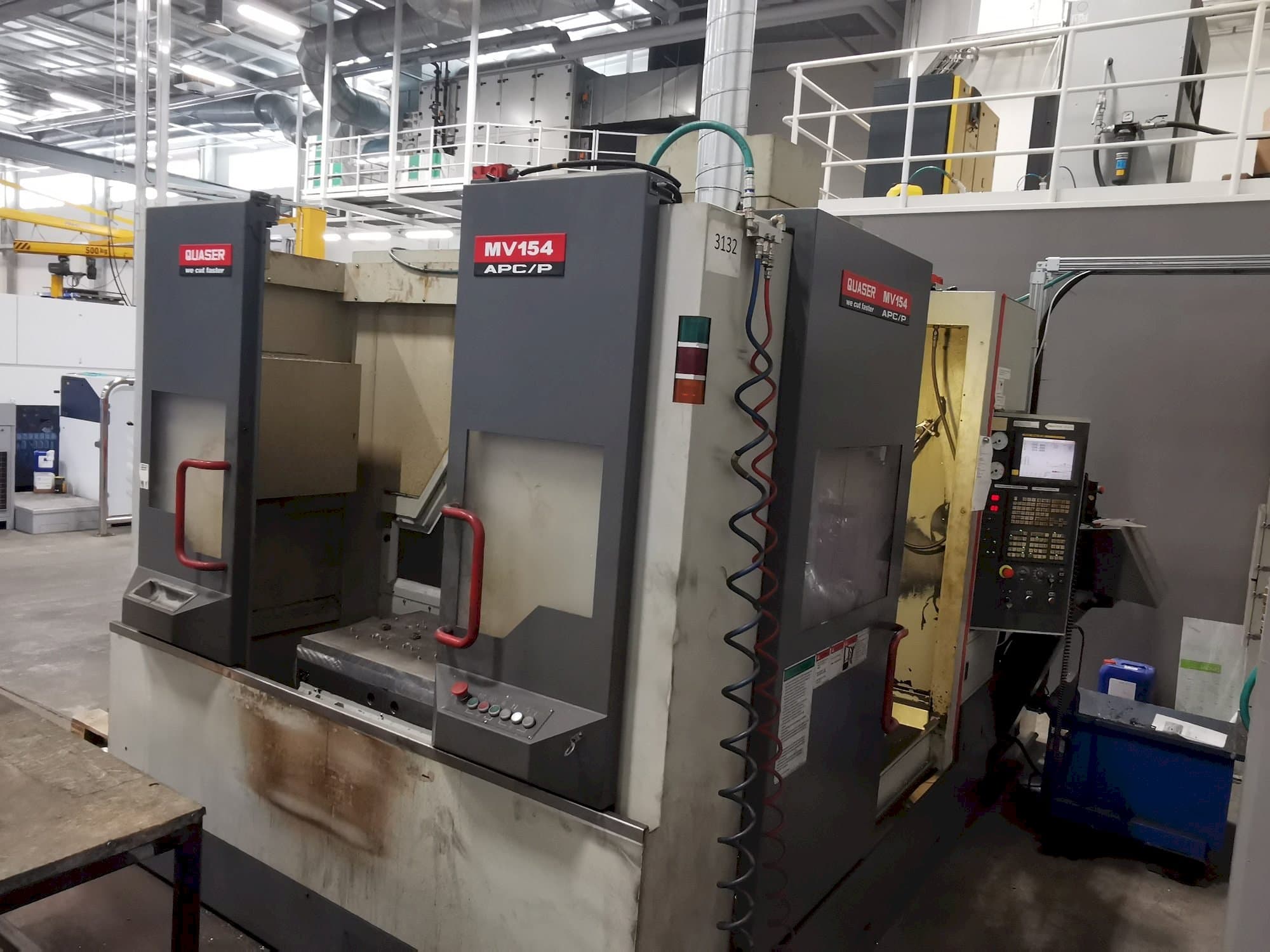 Vooraanzicht  van Quaser MV154APC/P12  machine