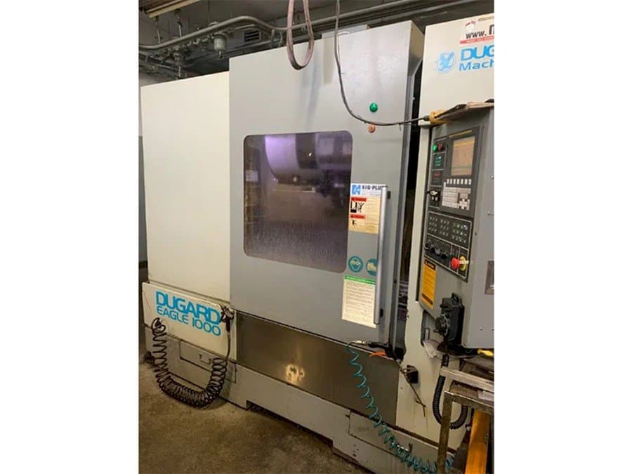 Vooraanzicht  van Dugard									 Eagle 1000  machine