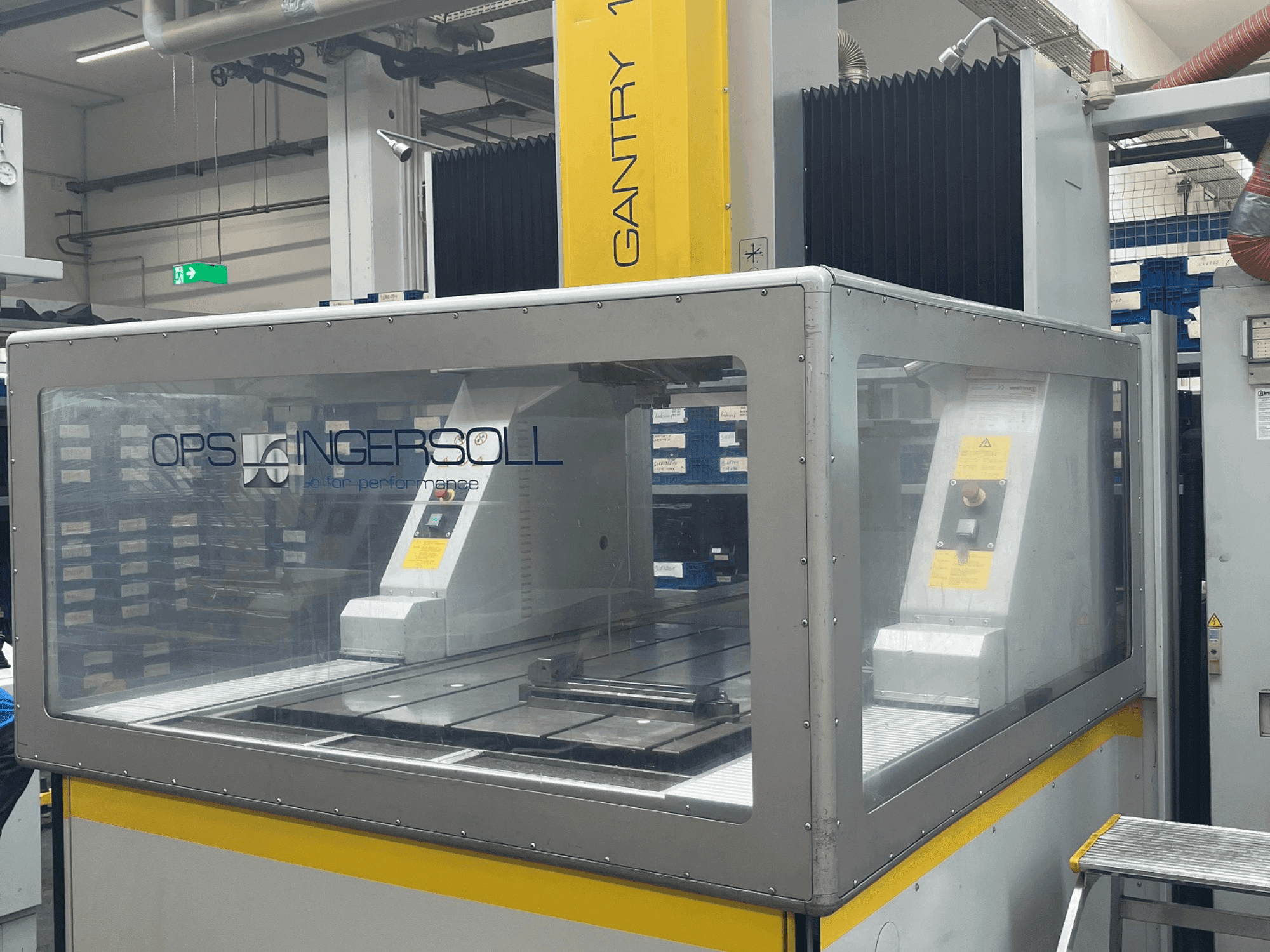 Vooraanzicht  van OPS INGERSOLL Gantry 1200  machine