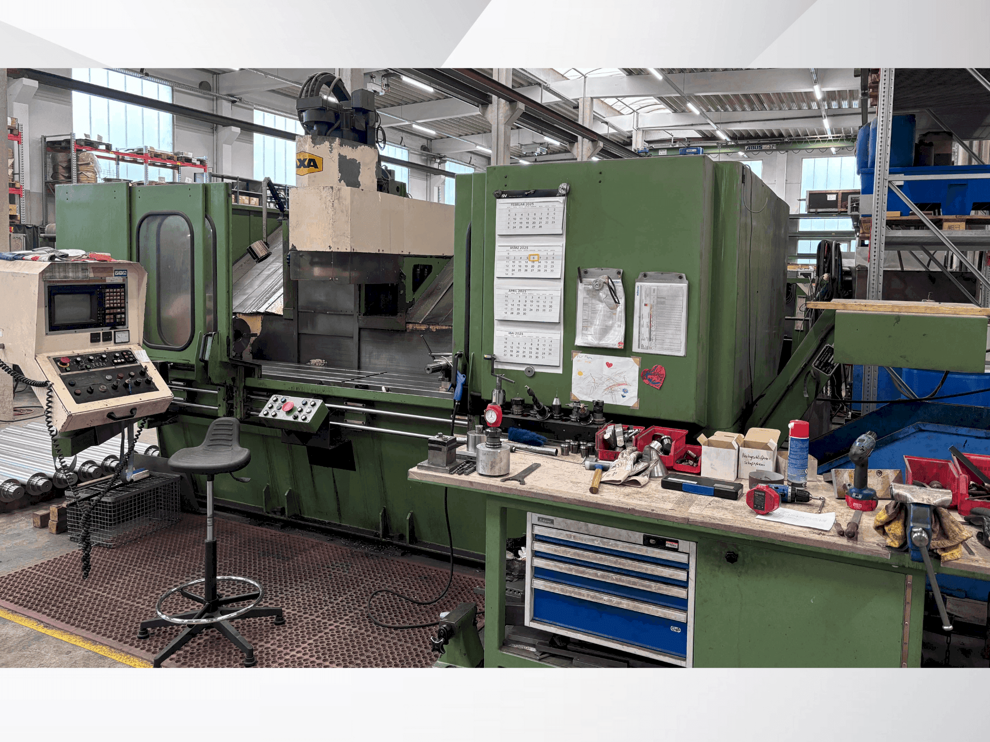 Vooraanzicht  van AXA VSC 2 M  machine