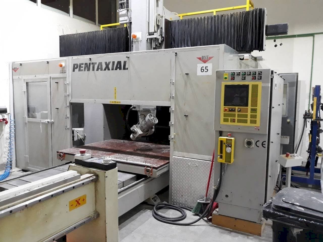 Vooraanzicht  van Rye Pentaxial 1710TP  machine