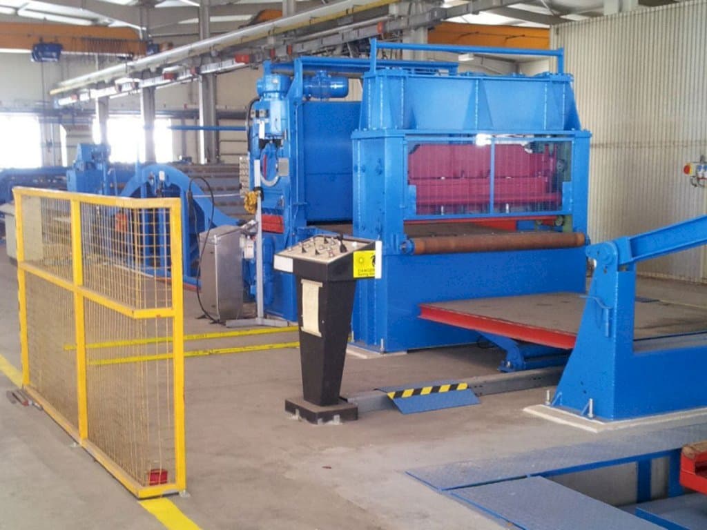 Vooraanzicht  van Sacma									 SP4A  machine