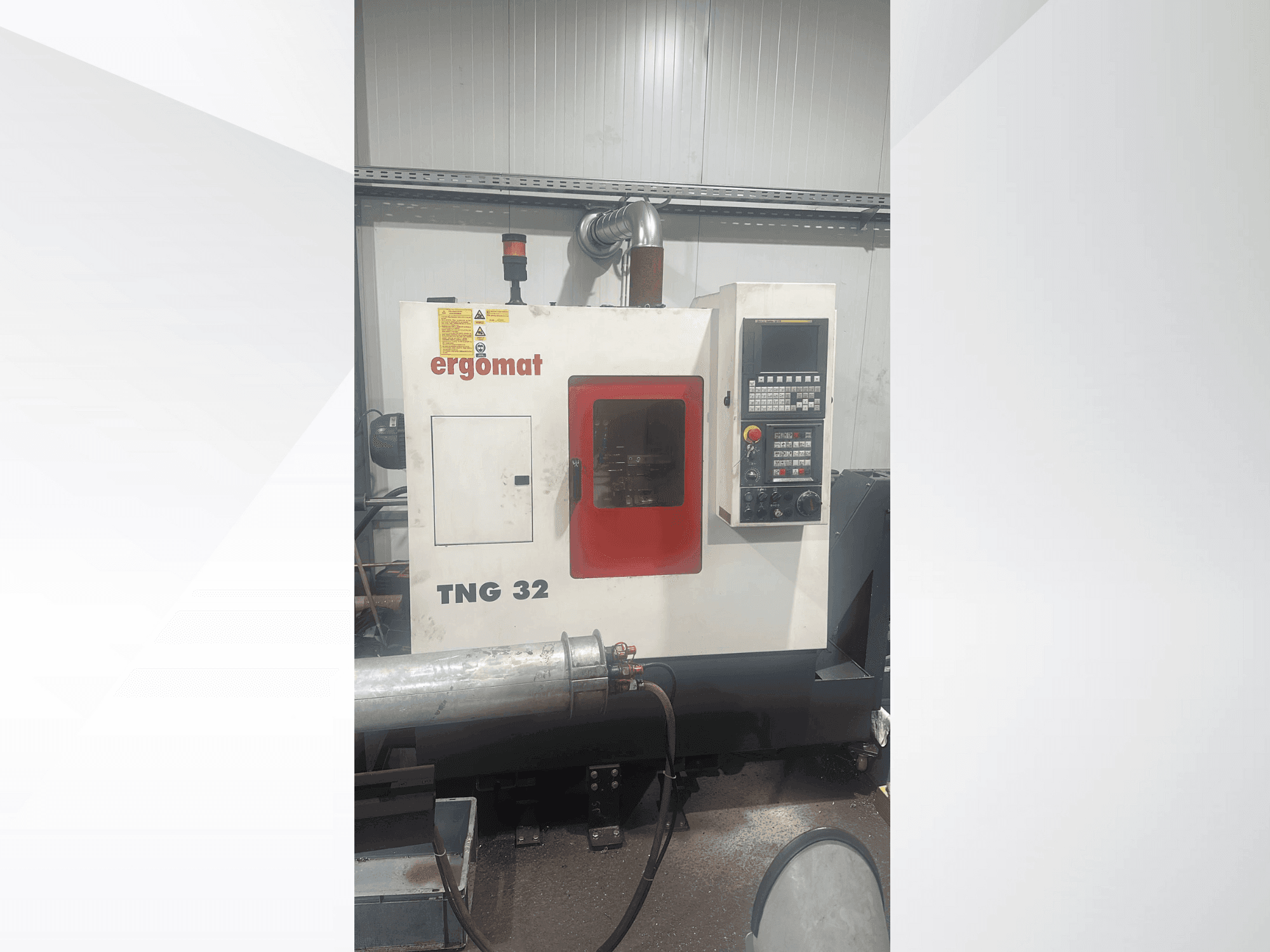 Vooraanzicht  van ERGOMAT TNG 32  machine