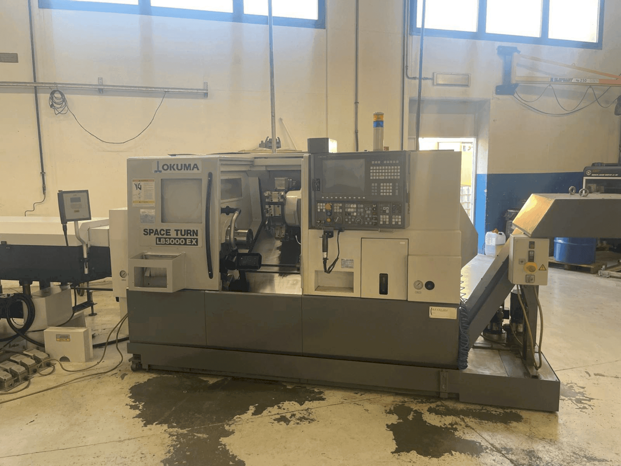Vooraanzicht  van Okuma SPACE TURN LB 3000 EX  machine