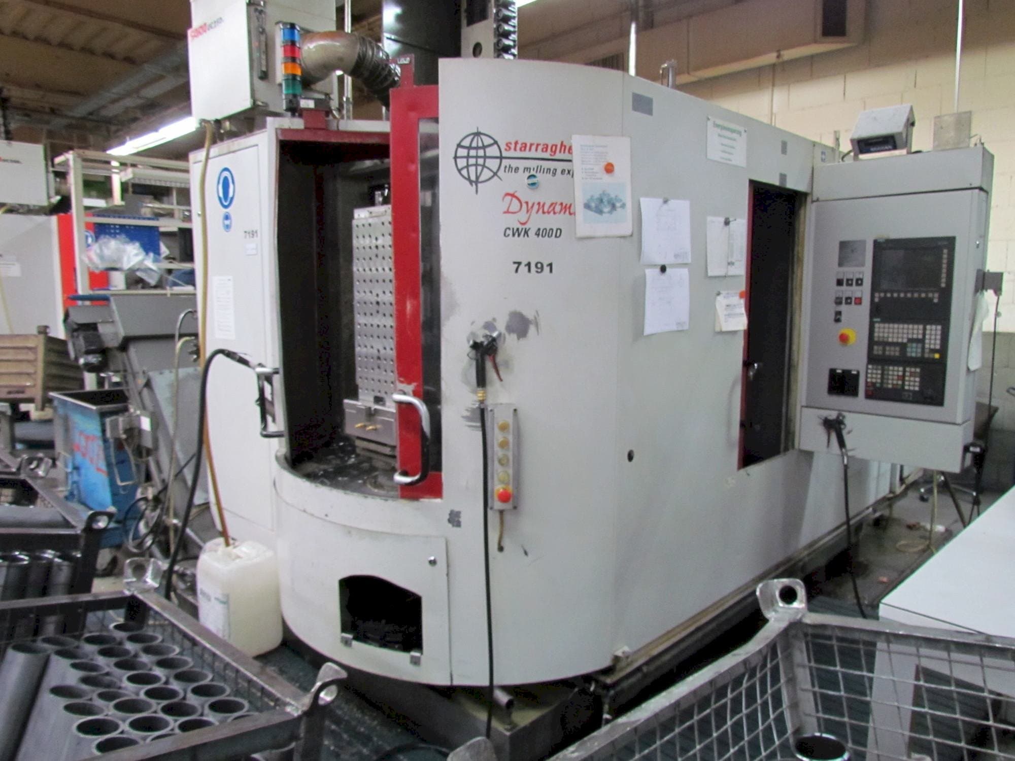 Vooraanzicht  van Heckert CWK 400 D  machine