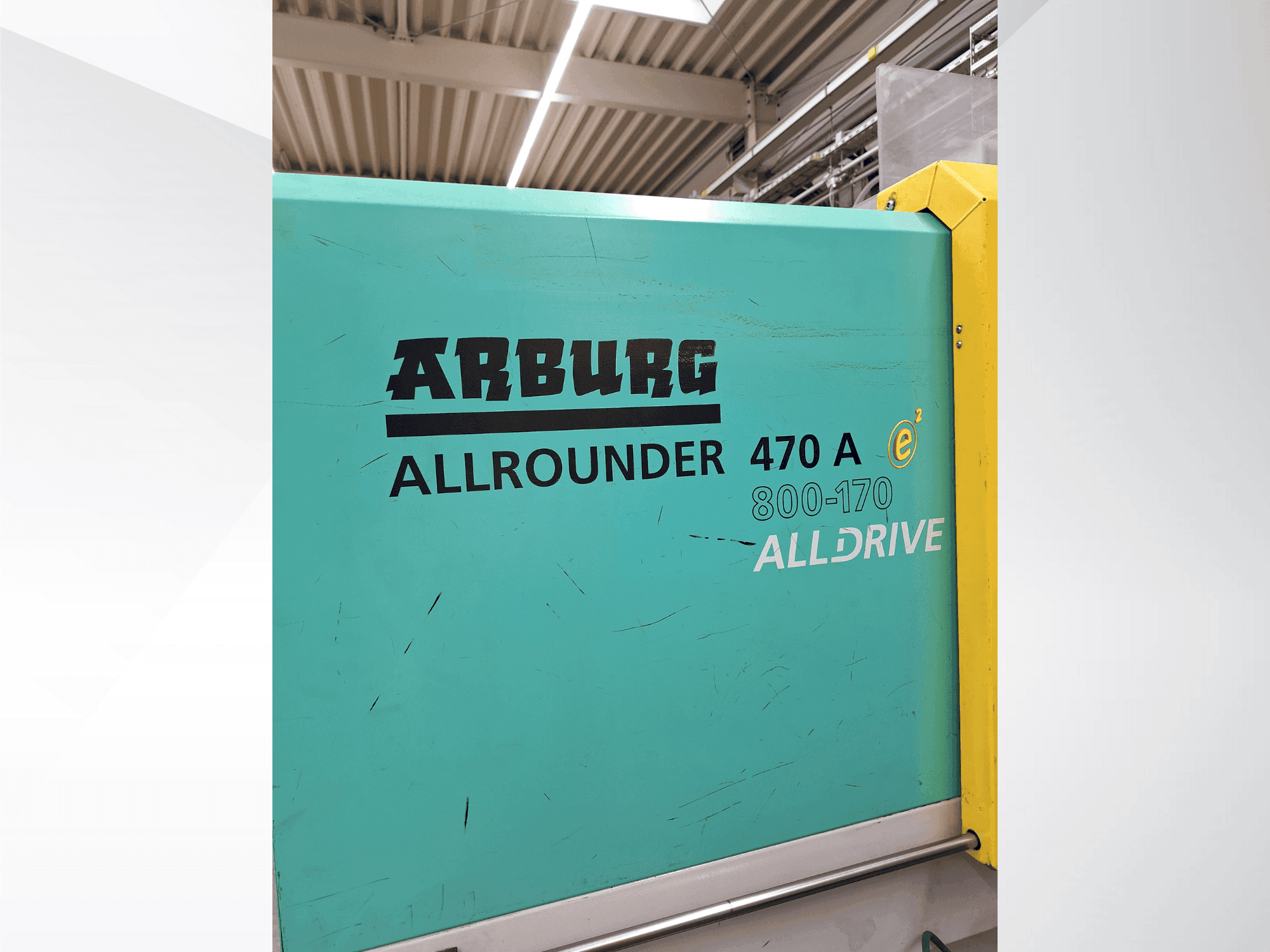 Vooraanzicht  van Arburg 470 A 800-170  machine