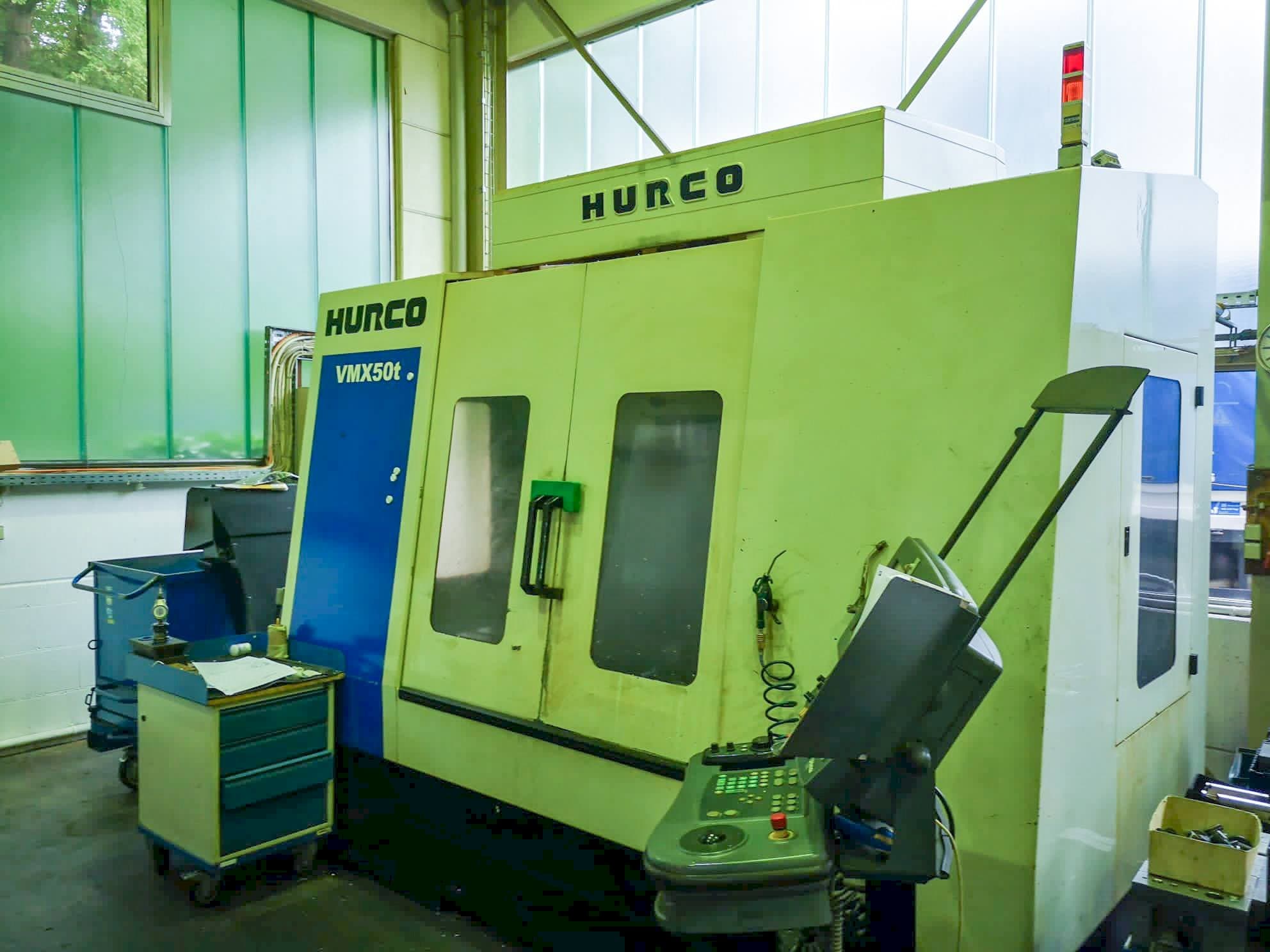 Vooraanzicht  van Hurco VMX50t  machine