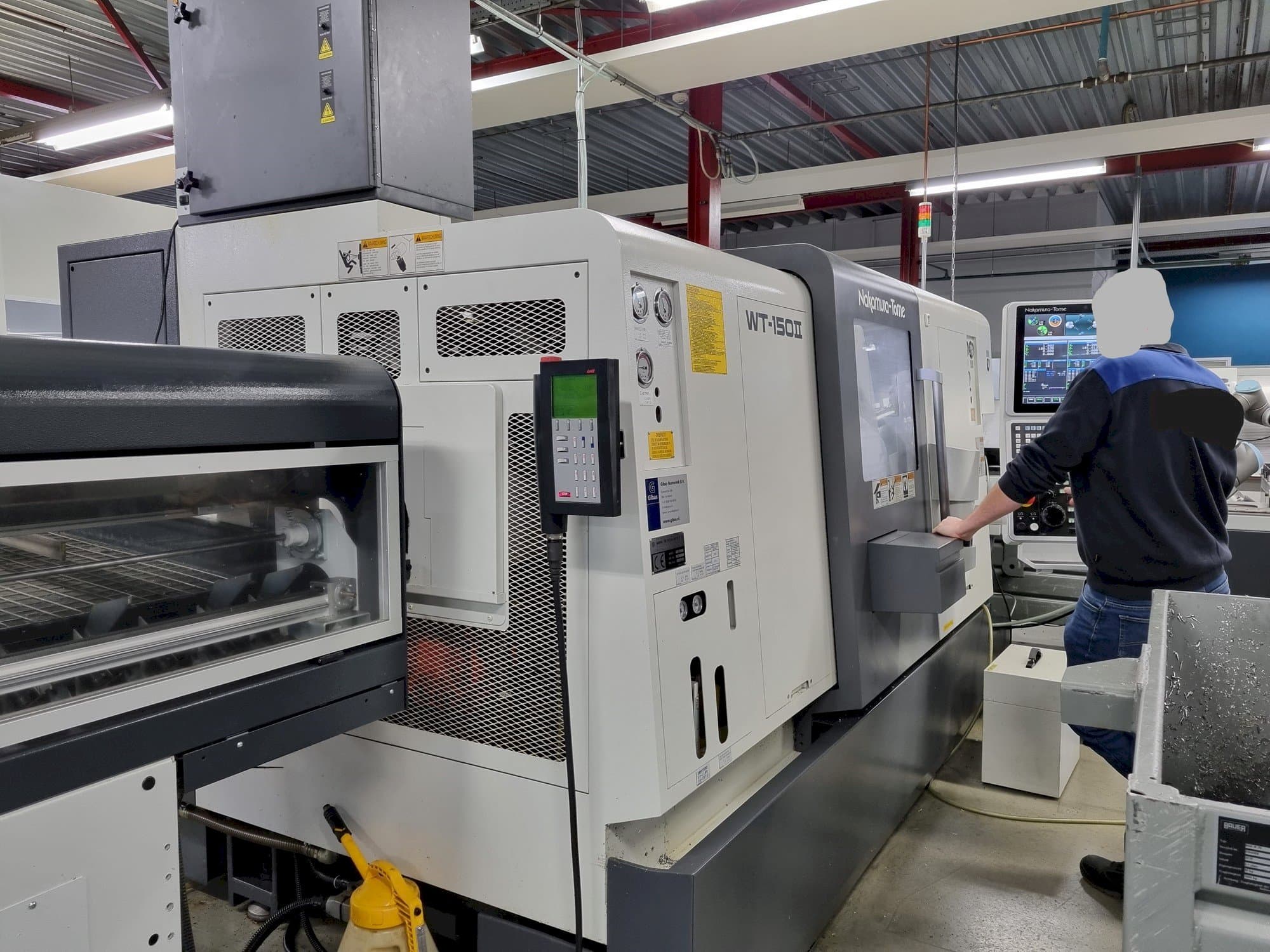 Vooraanzicht  van NAKAMURA-TOME WT-150II  machine