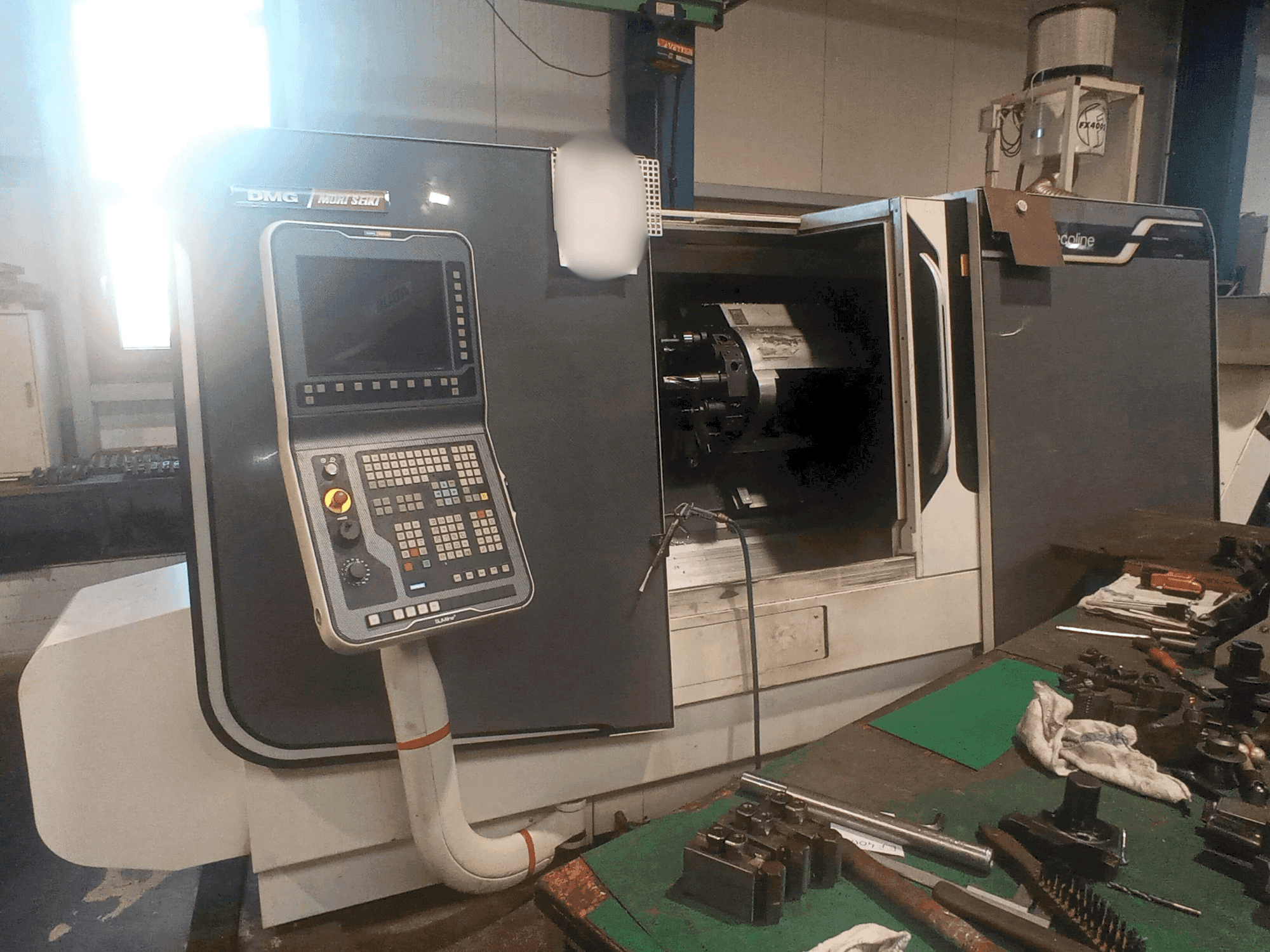 Vooraanzicht  van DMG Mori Seiki CTX 510 ecoline  machine