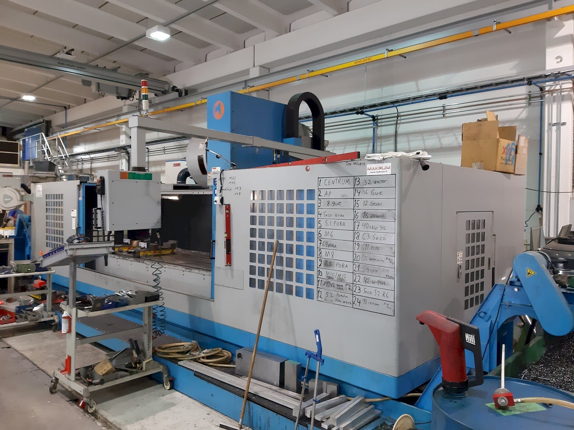 Vooraanzicht  van Takumi V32  machine