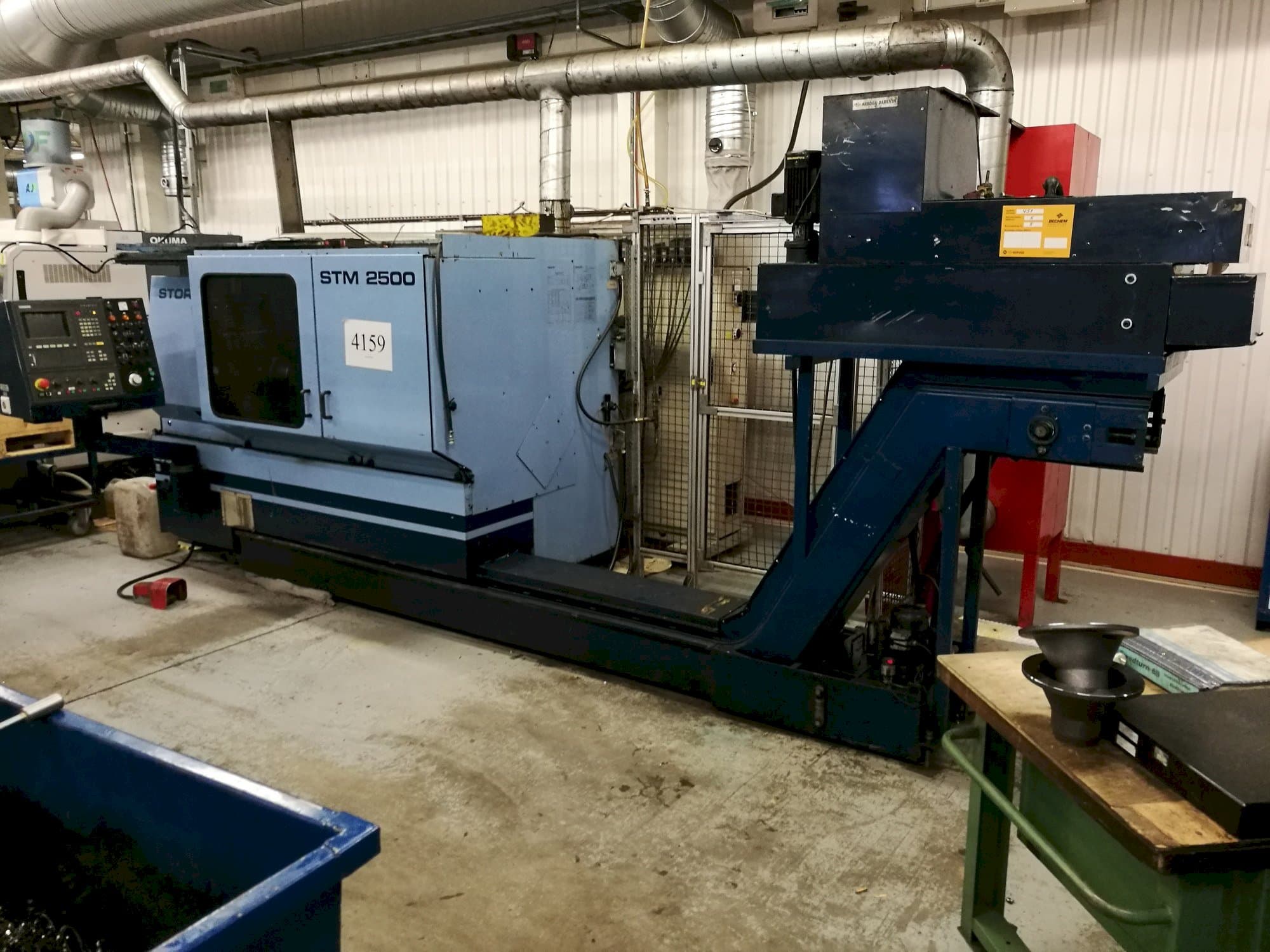 Vooraanzicht van STOREBRO STM 2500 machine