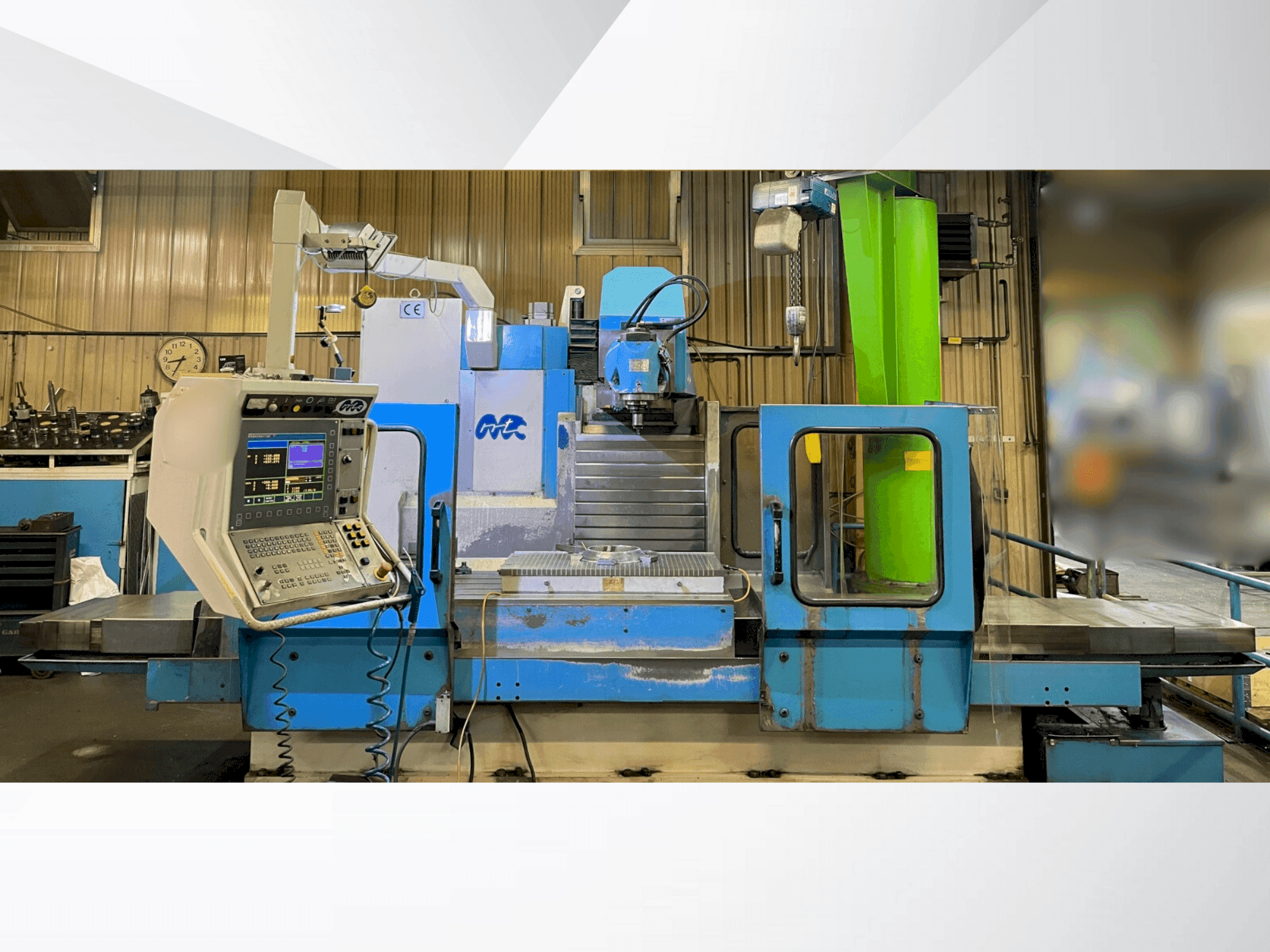 Vooraanzicht  van MTE Kompakt Plus  machine