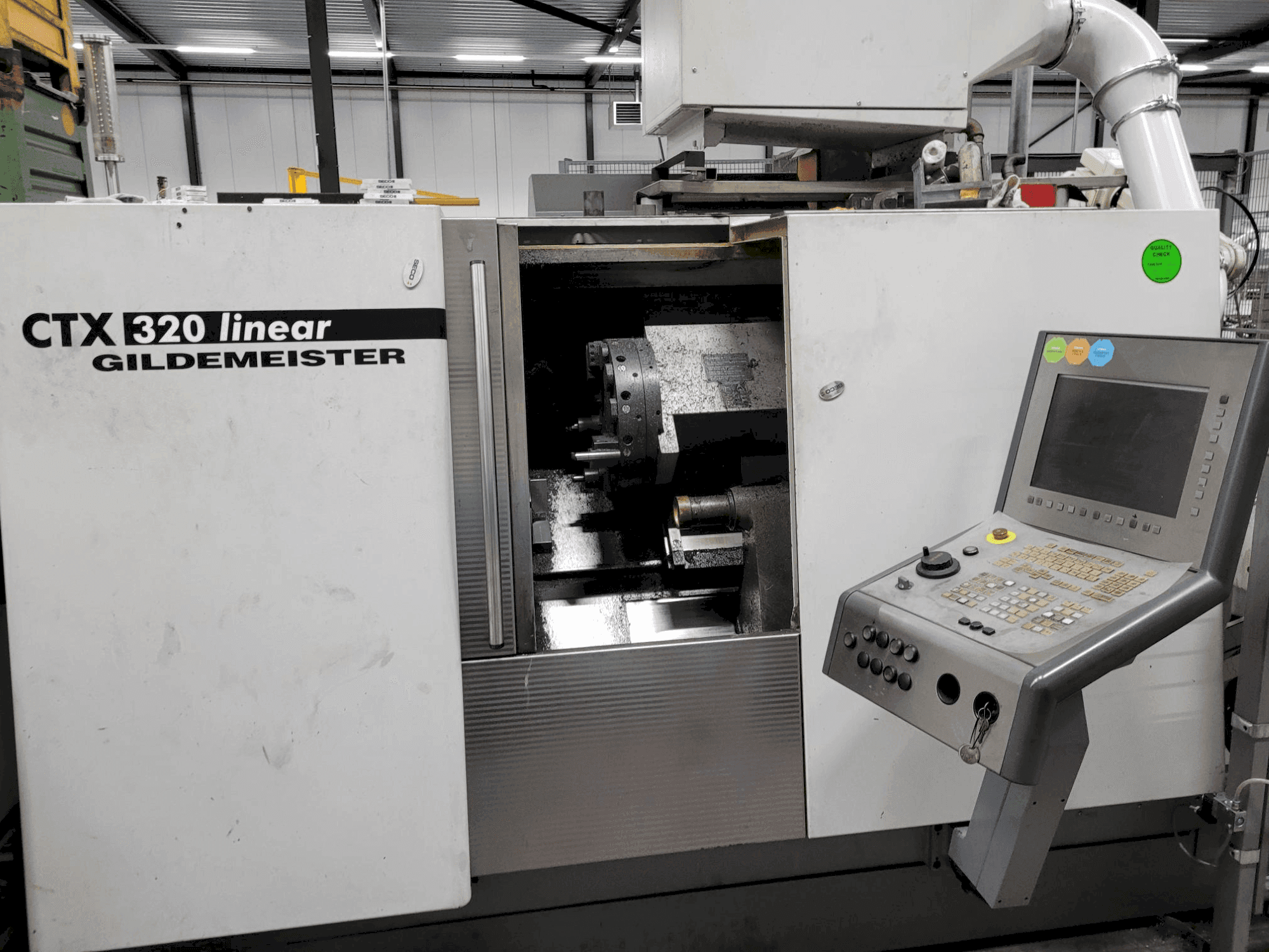 Vooraanzicht  van DMG Gildemeister CTX 320 linear  machine