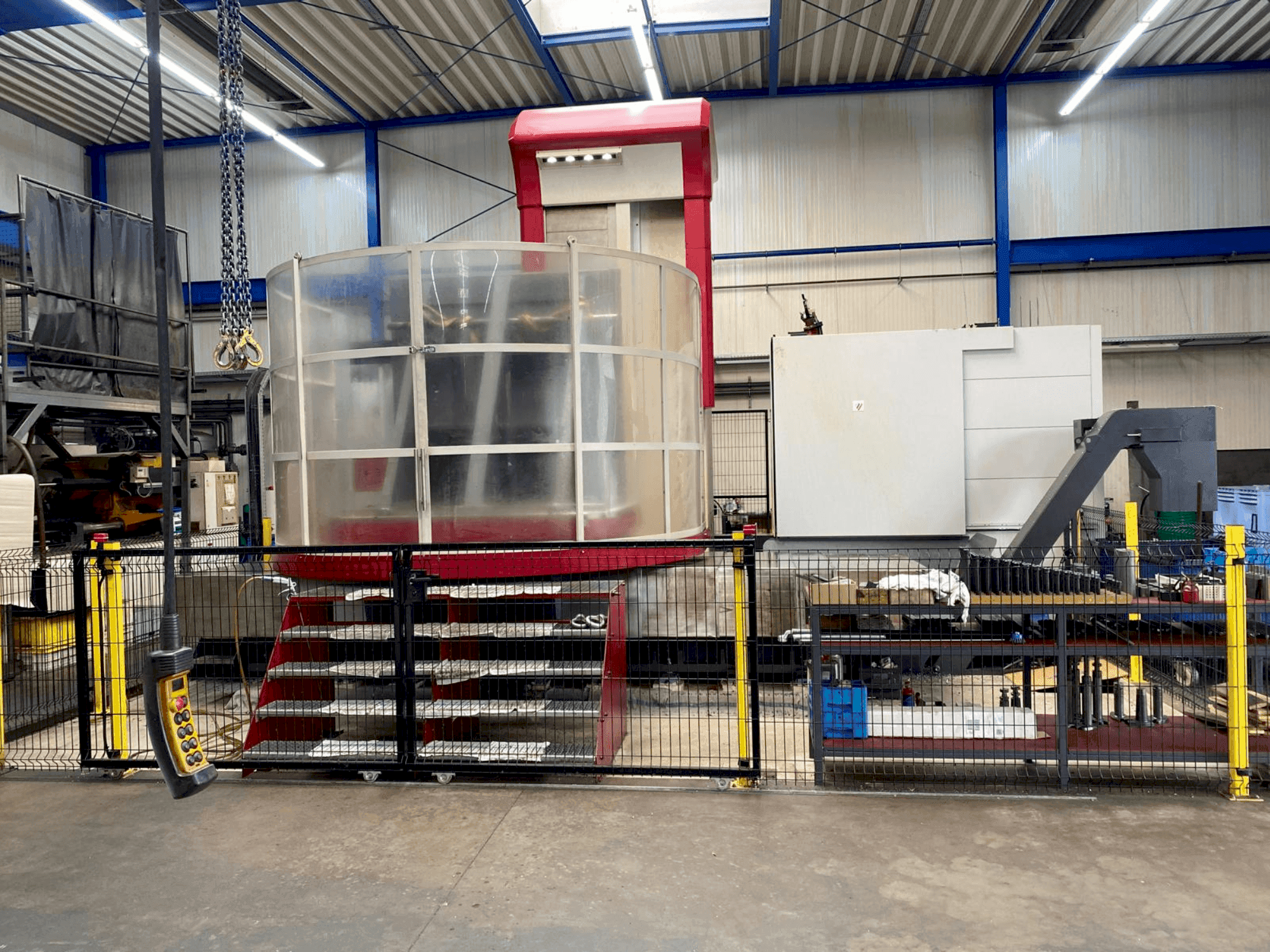 Vooraanzicht  van FERMAT WFT 13 CNC  machine