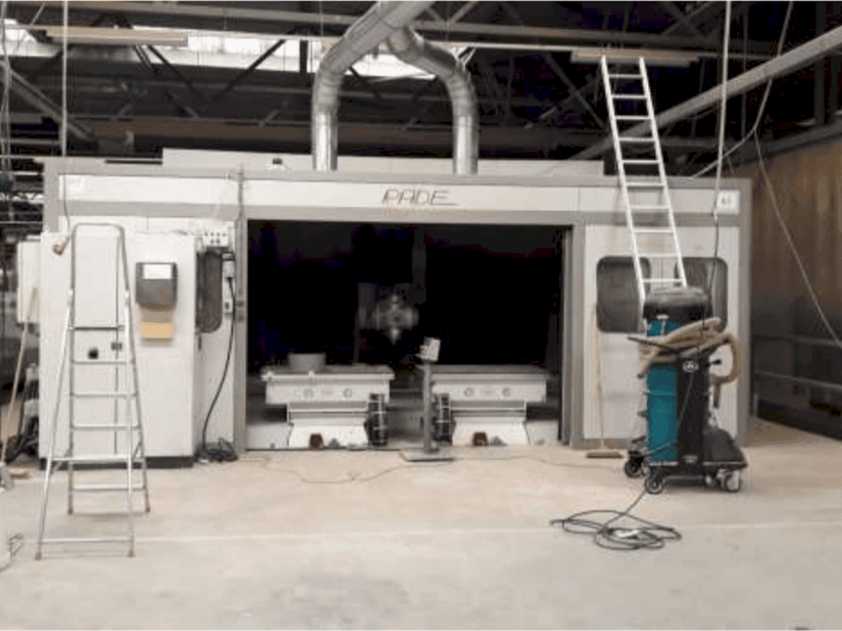 Vooraanzicht  van PADE UNI 5 concept  machine