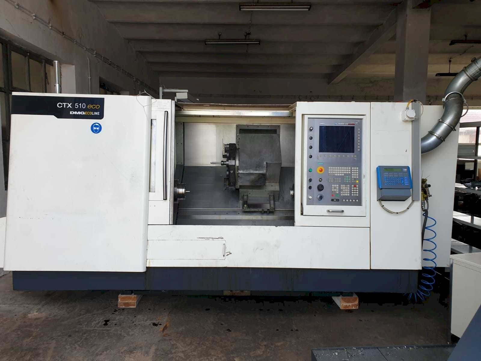 Vooraanzicht  van DMG MORI CTX510 eco V3  machine
