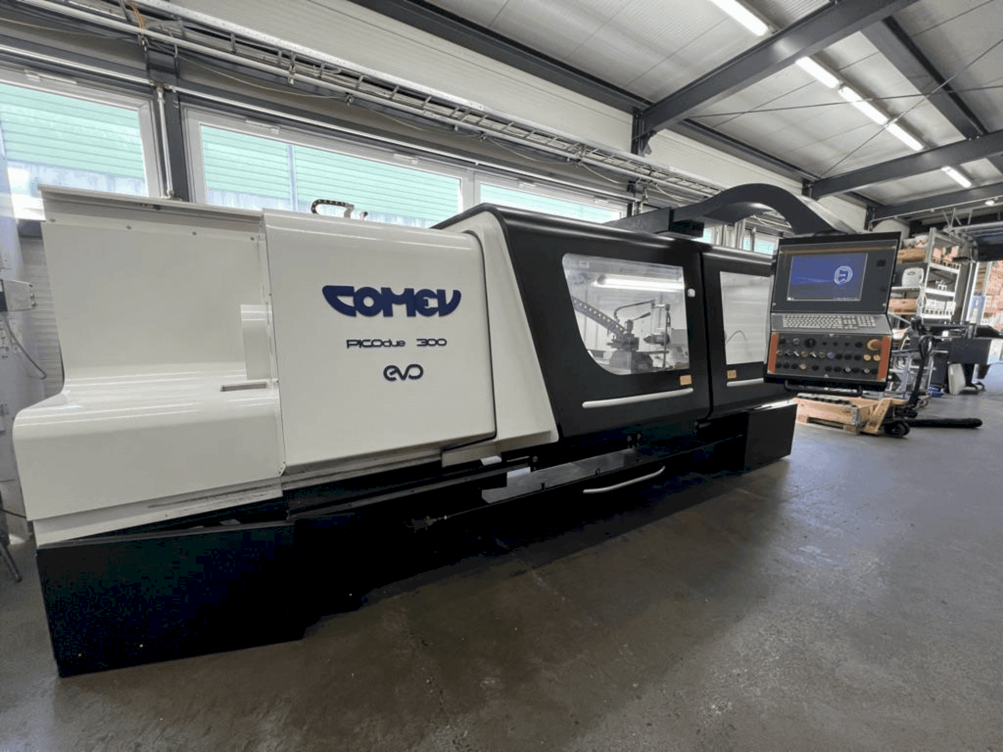 Vooraanzicht  van COMEV PICOdue 300 EVO  machine