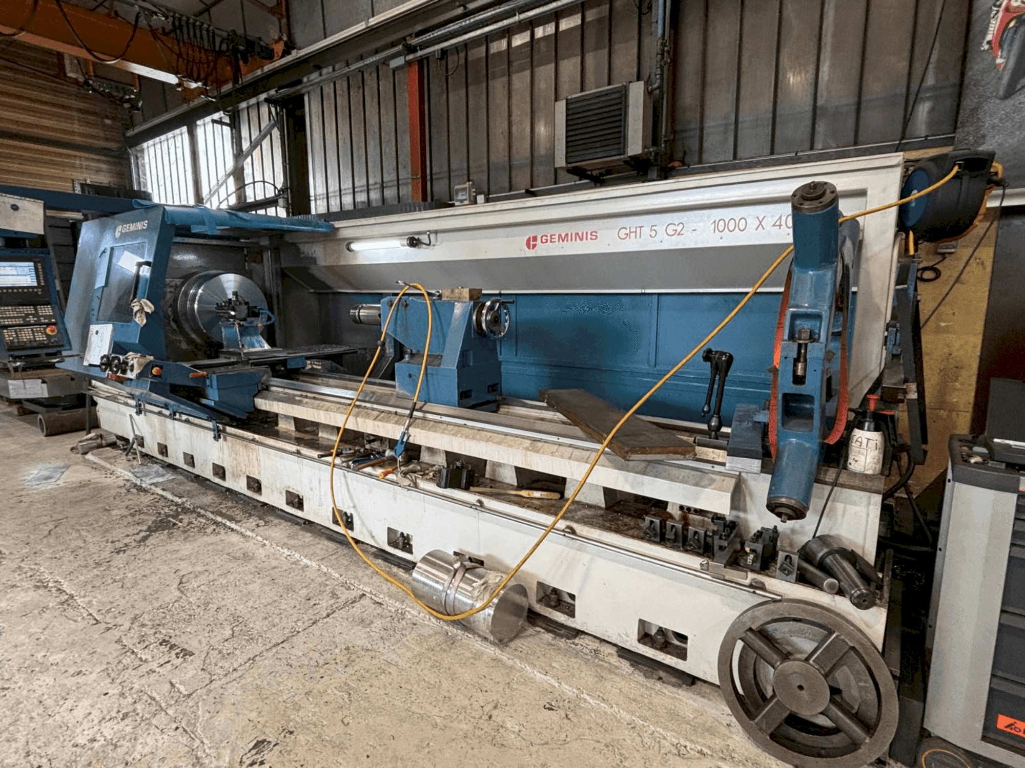 Vooraanzicht  van Geminis GHT5 G2-1000x4000  machine