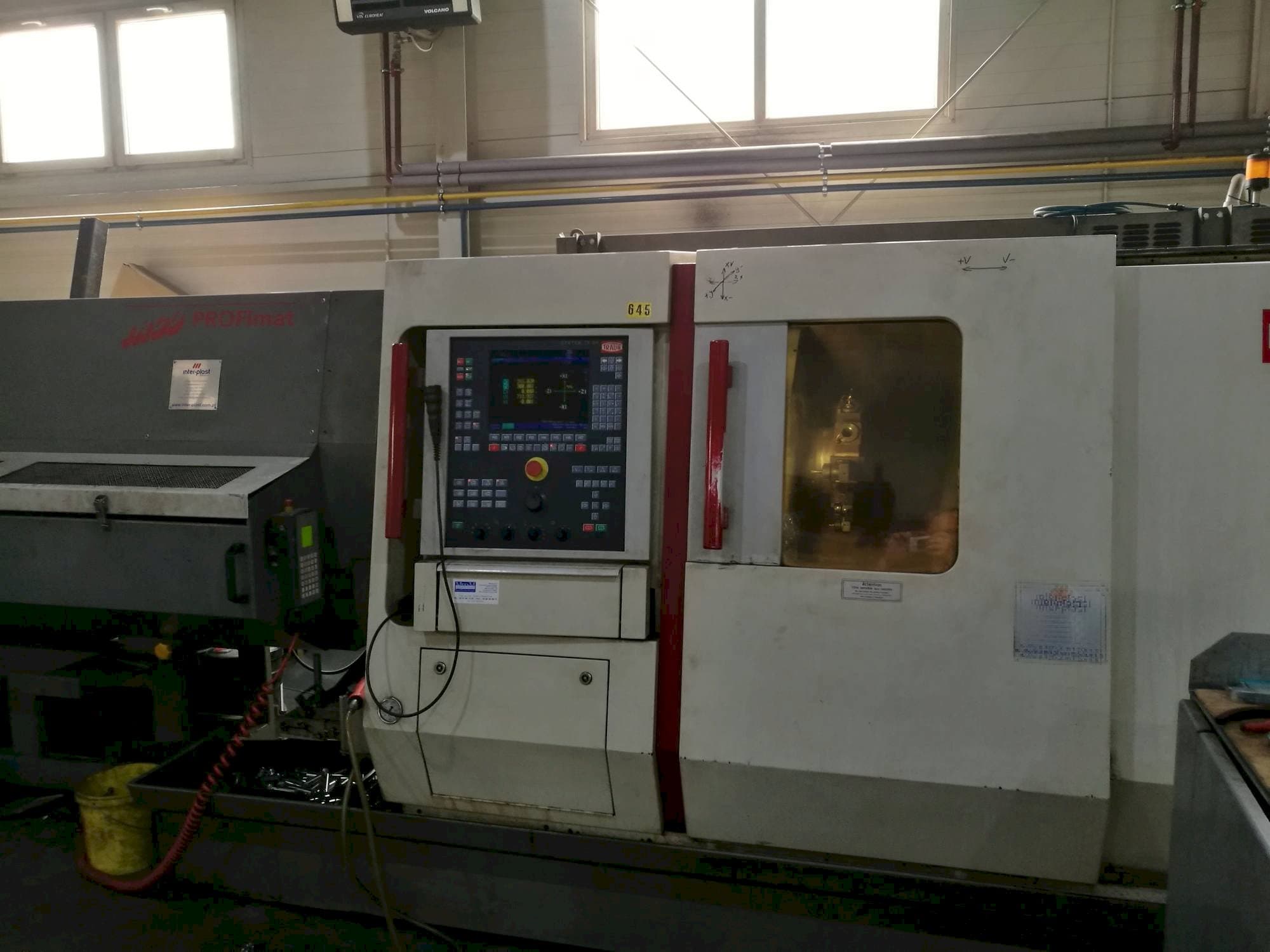 Vooraanzicht  van TRAUB TNC 42/65  machine