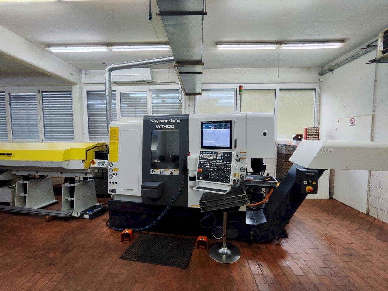 Vooraanzicht  van NAKAMURA-TOME WT-100 MMY  machine