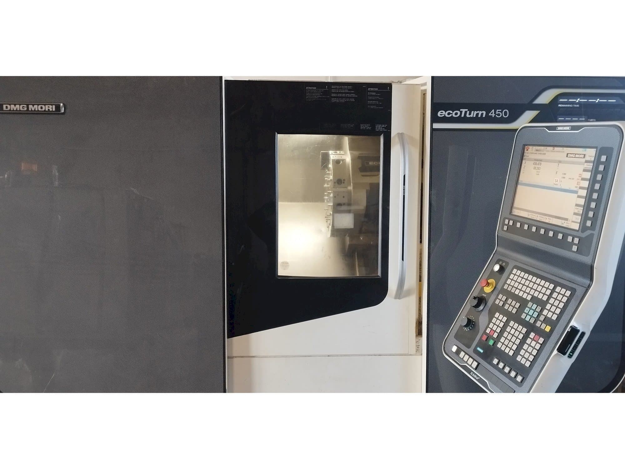 Vooraanzicht  van DMG MORI EcoTurn 450  machine