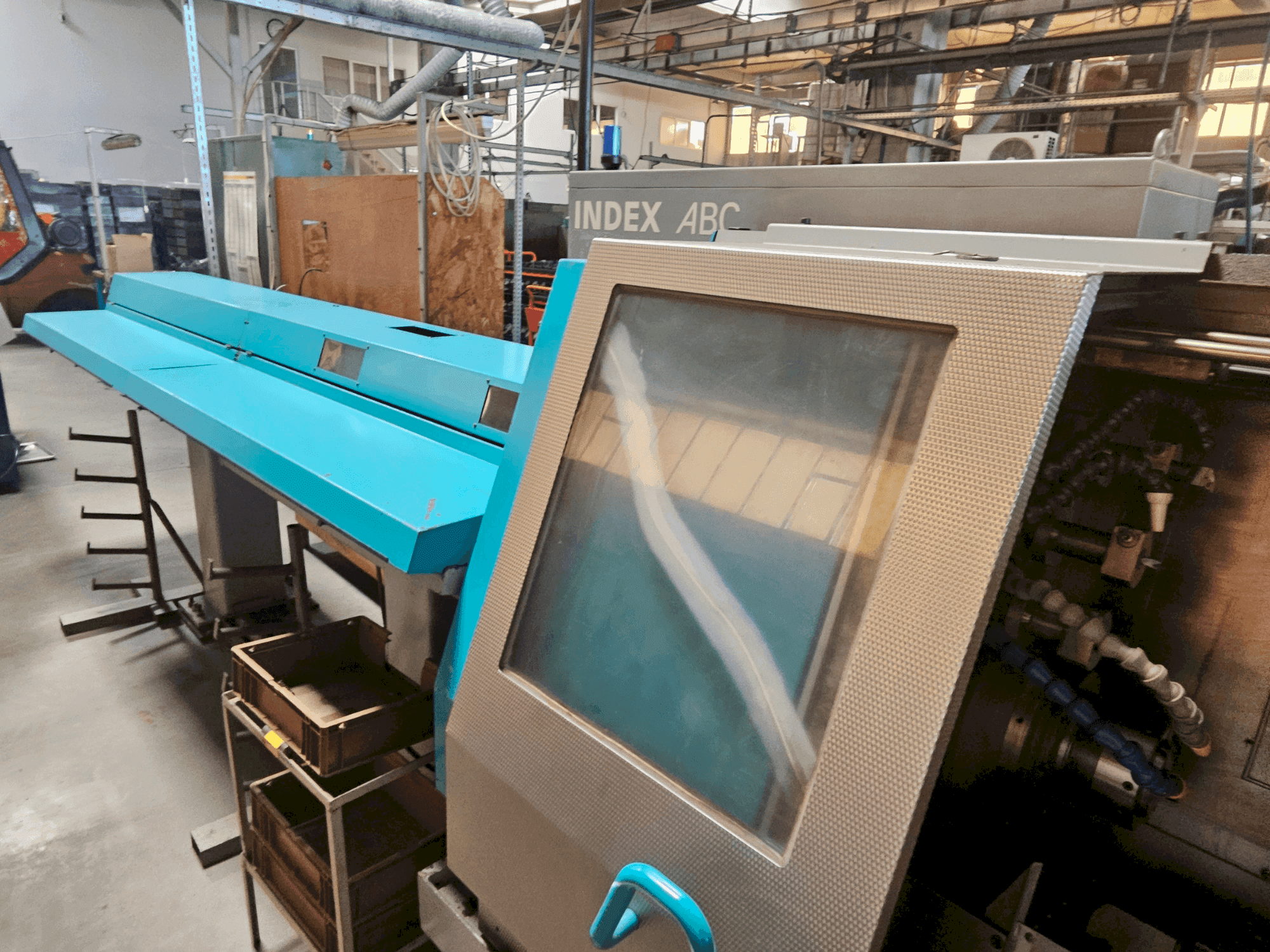 Vooraanzicht  van Index ABC  machine