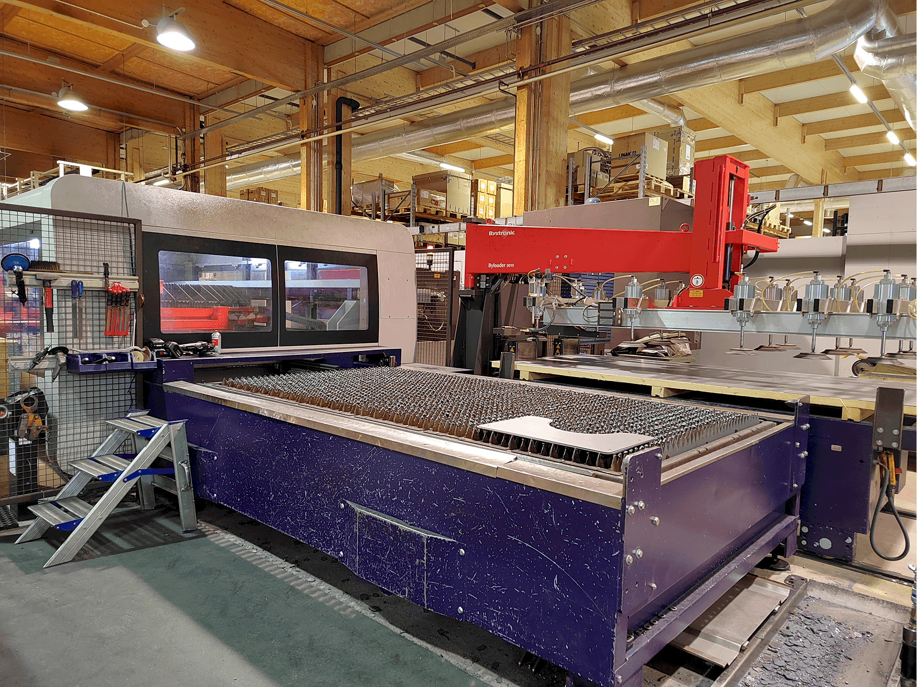 Vooraanzicht  van Bystronic BySprint Pro 3015  machine