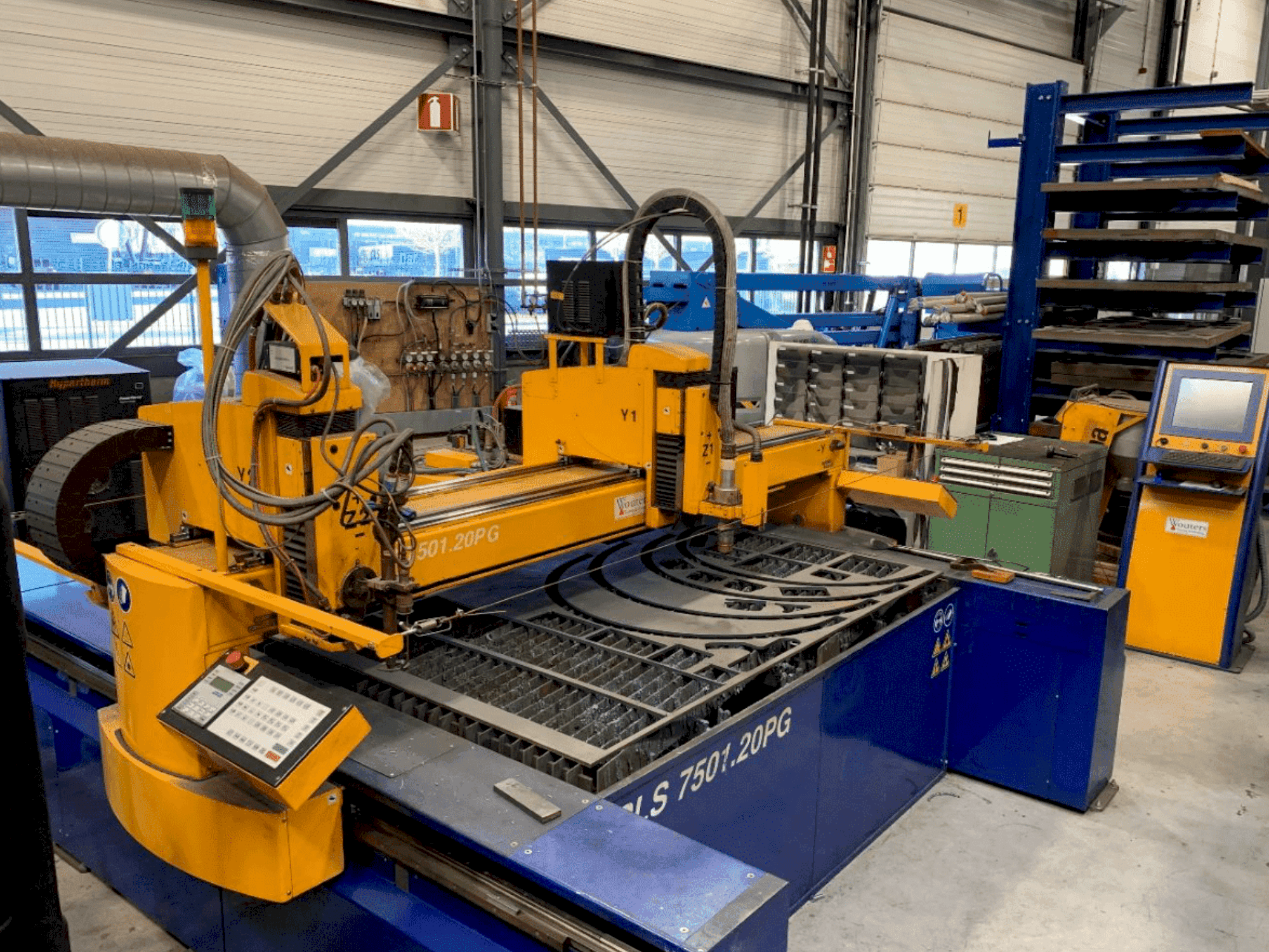 Vooraanzicht  van MicroStep PLS7501.20PG  machine