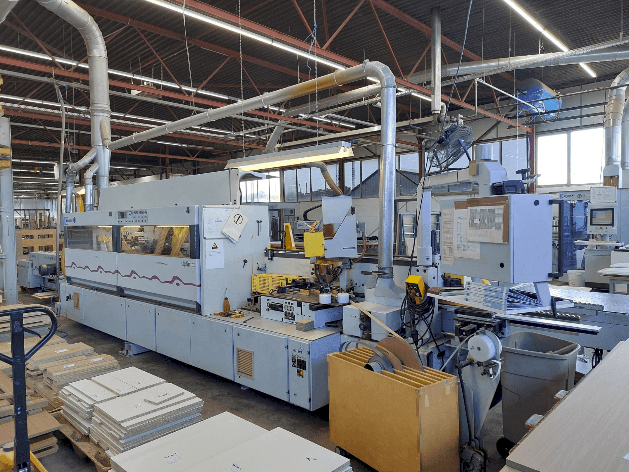 Vooraanzicht  van HOMAG Optimat KL 78/A20/S2/Z  machine