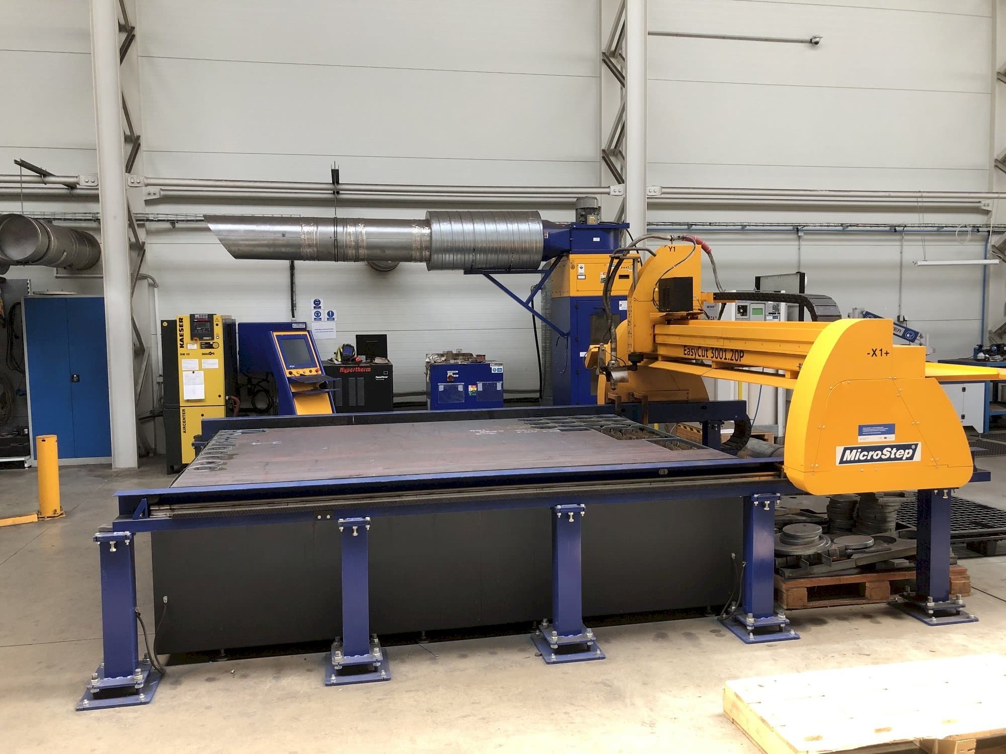 Vooraanzicht  van MicroStep Easy Cut 3001.20P  machine