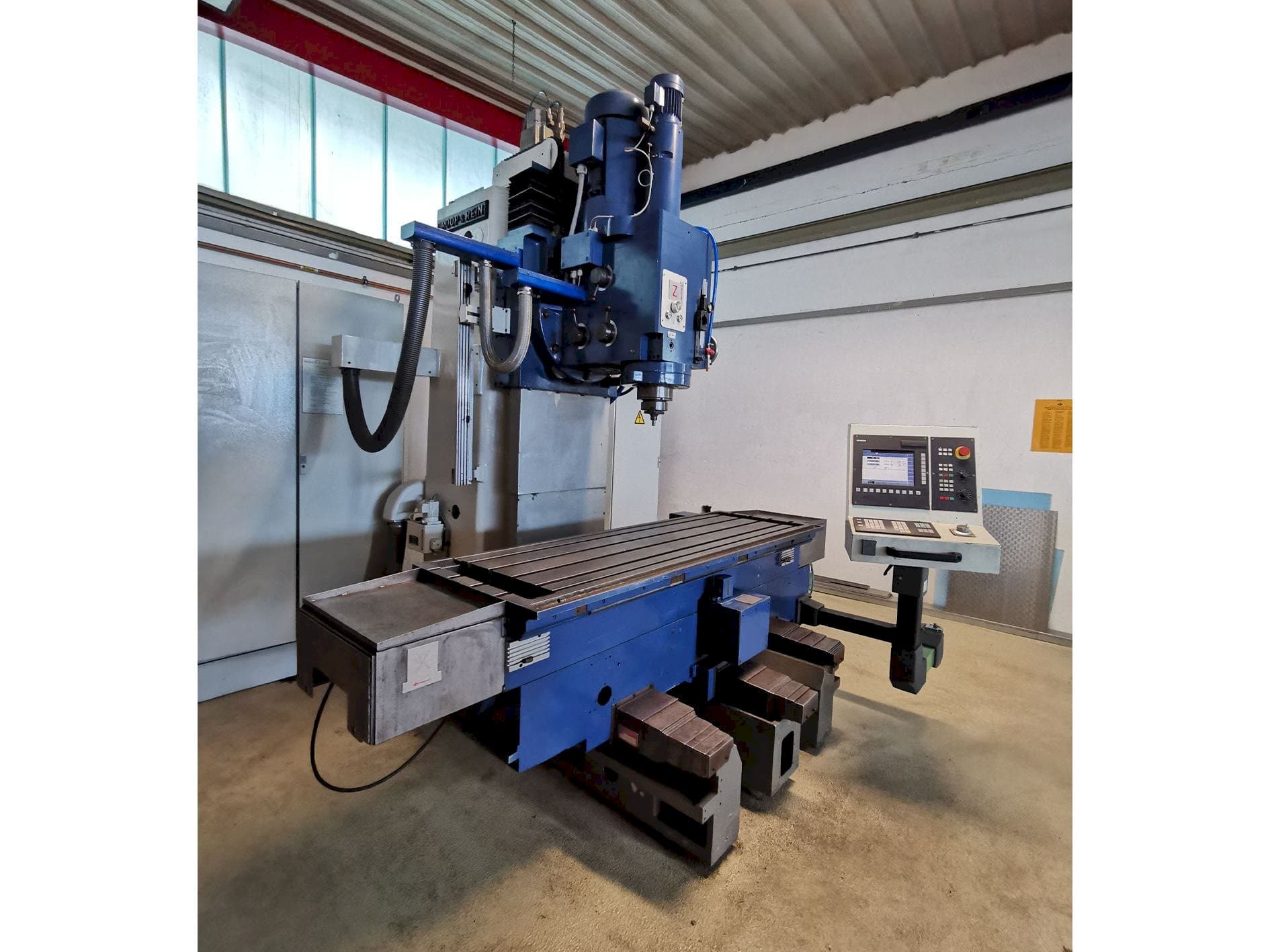 Vooraanzicht  van Droop & Rein FS 100 ke  machine