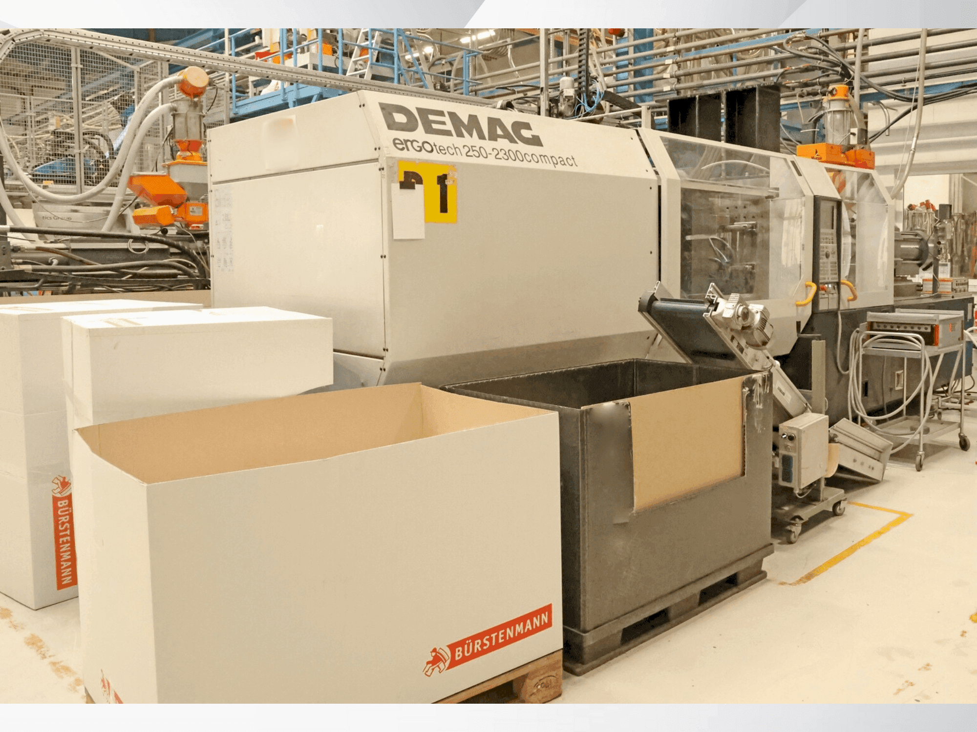 Vooraanzicht  van DEMAG Ergotech ET 250-2300 NC 4 compact  machine