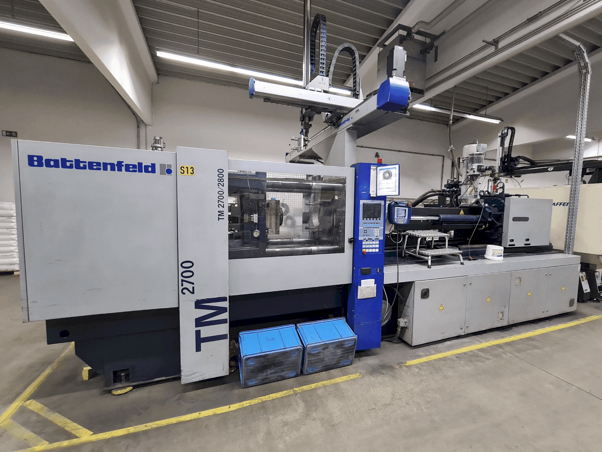 Vooraanzicht  van Battenfeld TM 2700/2800  machine