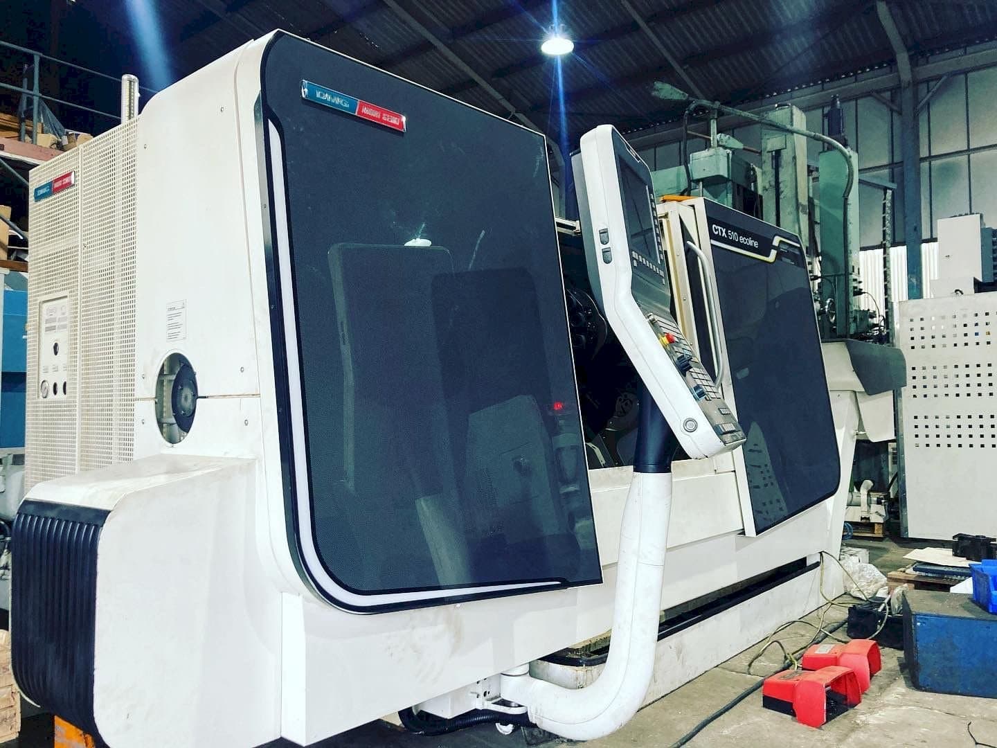 Linkerzijdeaanzicht  van DMG Mori Seiki CTX 510 ECO  machine