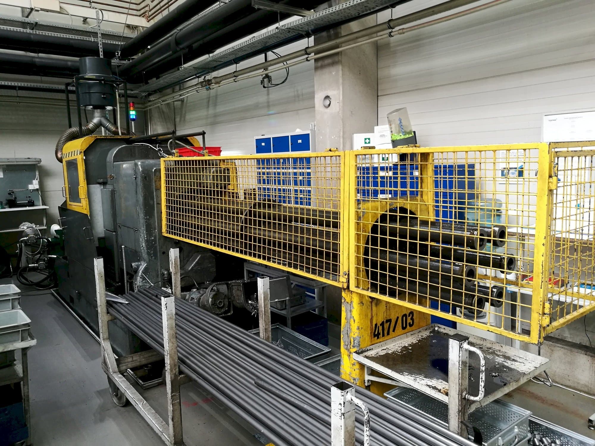 Vooraanzicht  van Wickman 1  3/8"-6  machine