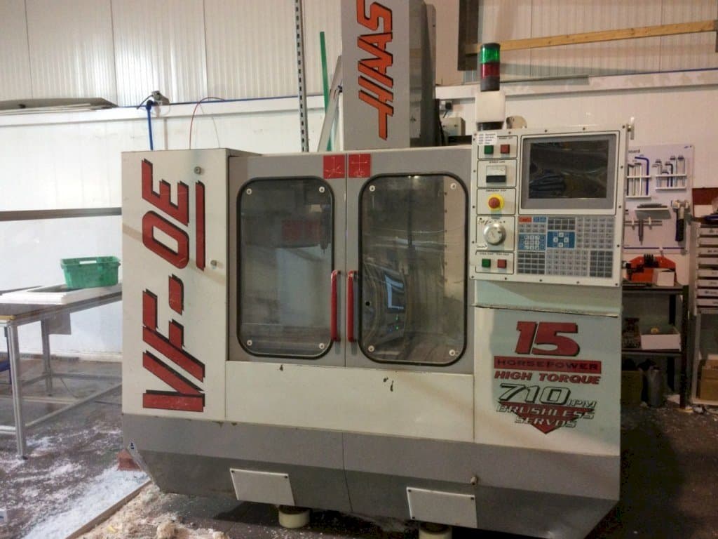 Vooraanzicht  van HAAS VF-OE  machine