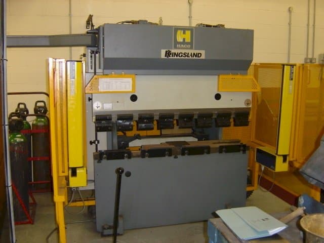 Vooraanzicht  van HACO PPM 1640  machine