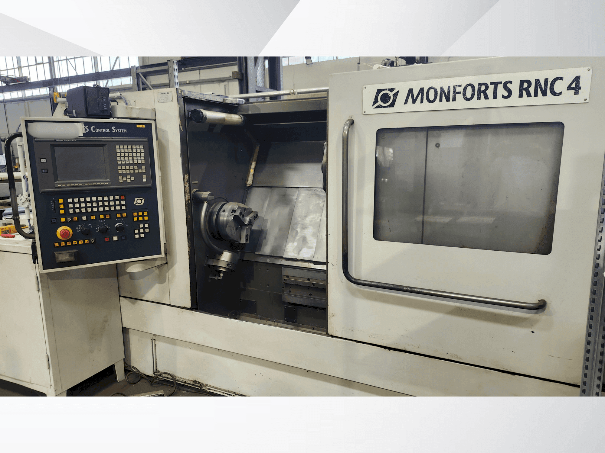 Vooraanzicht  van Monforts RNC 4  machine