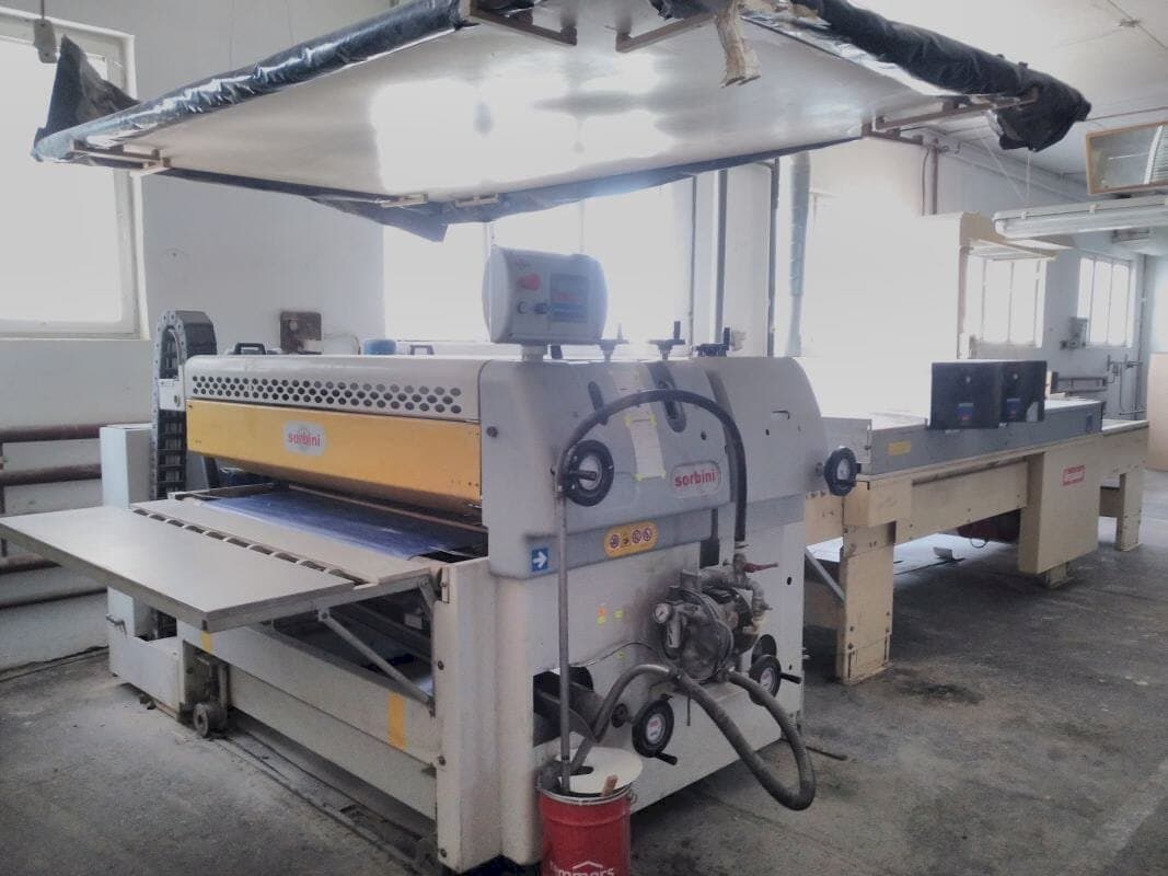 Vooraanzicht  van SORBINI smartcoater sp1  machine