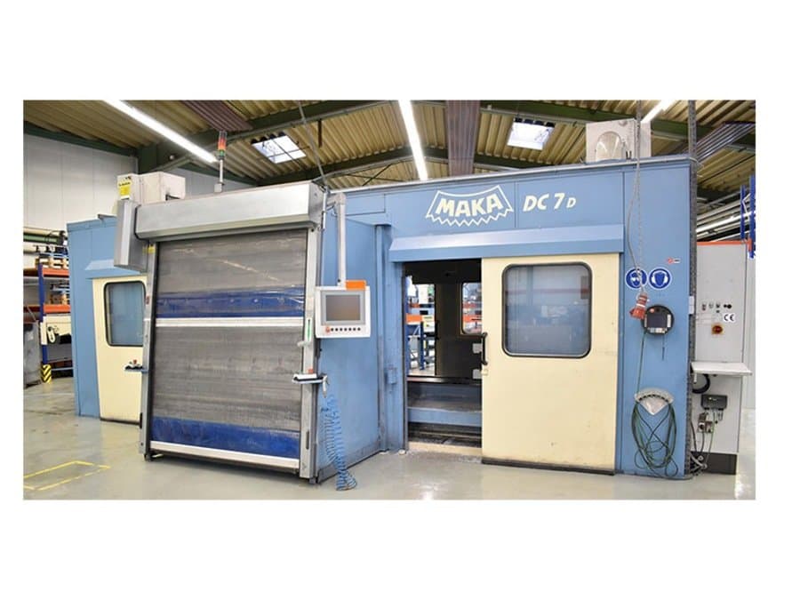 Vooraanzicht  van MAKA DC 7 D  machine