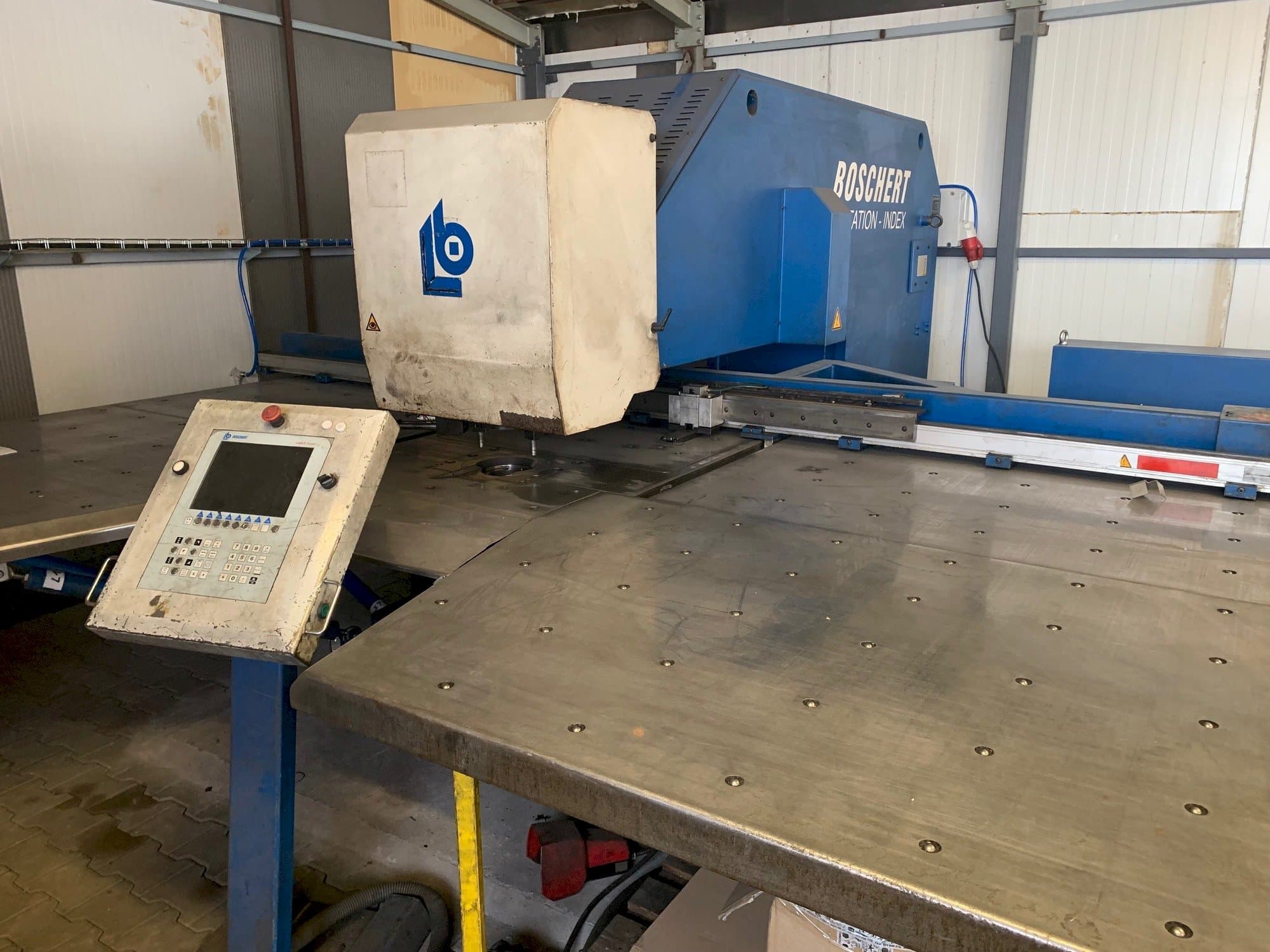 Vooraanzicht  van Boschert EL 1250 Rota-Index  machine