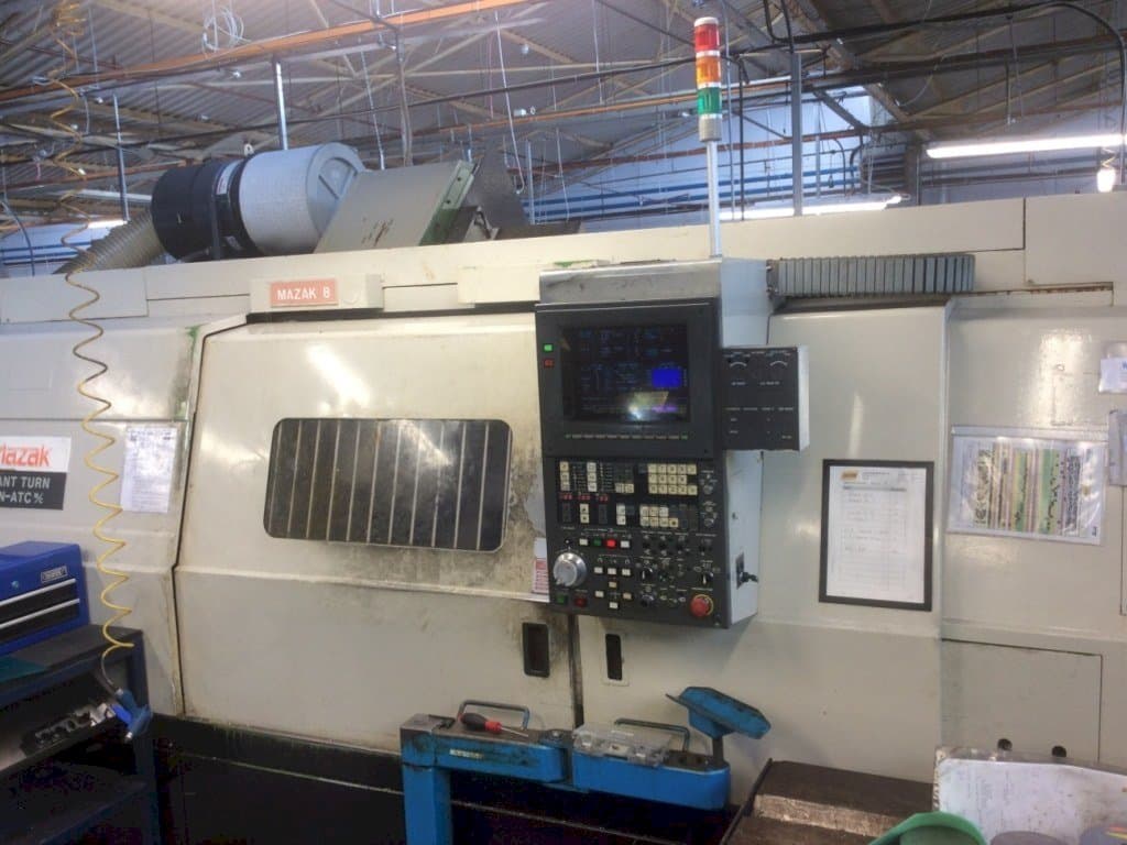 Vooraanzicht  van Mazak Slant Turn 28N - ATC M/C  machine