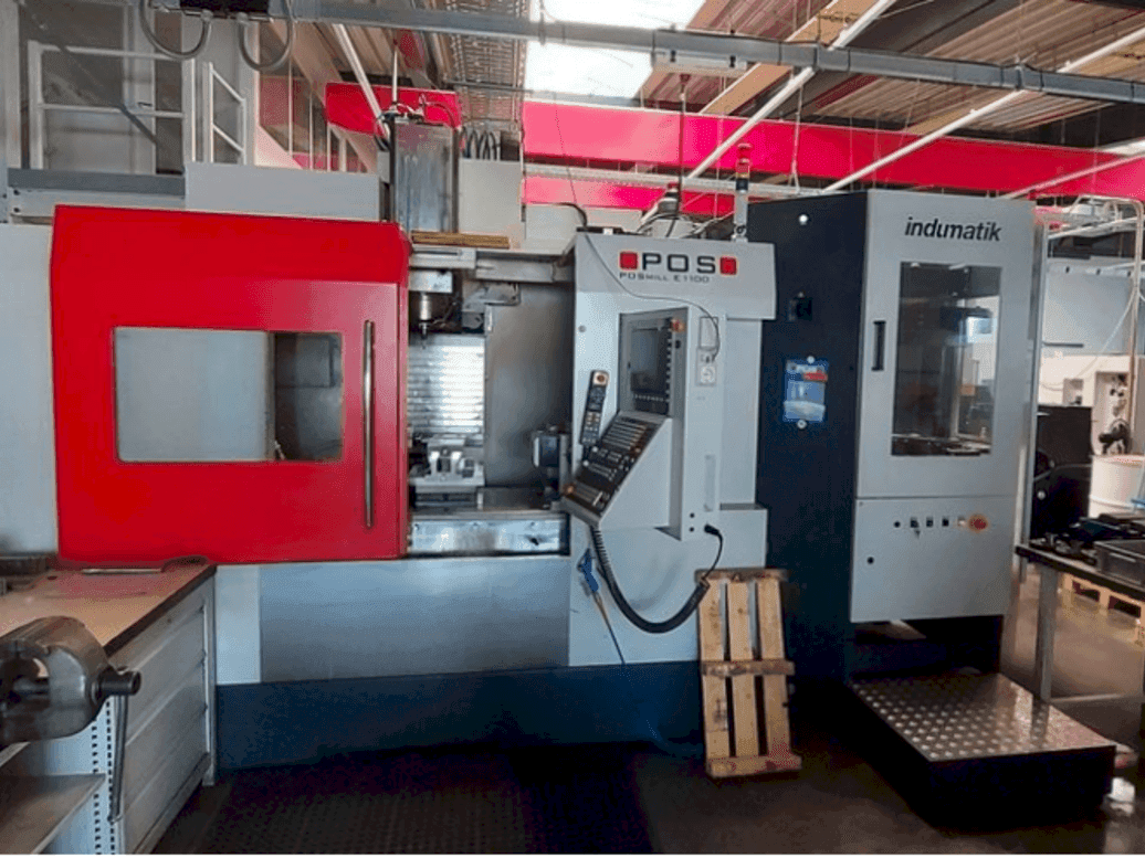 Vooraanzicht van POSmill POS E1100 machine