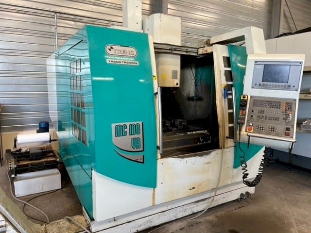 Linkerzijdeaanzicht  van TRENS MC100VA  machine