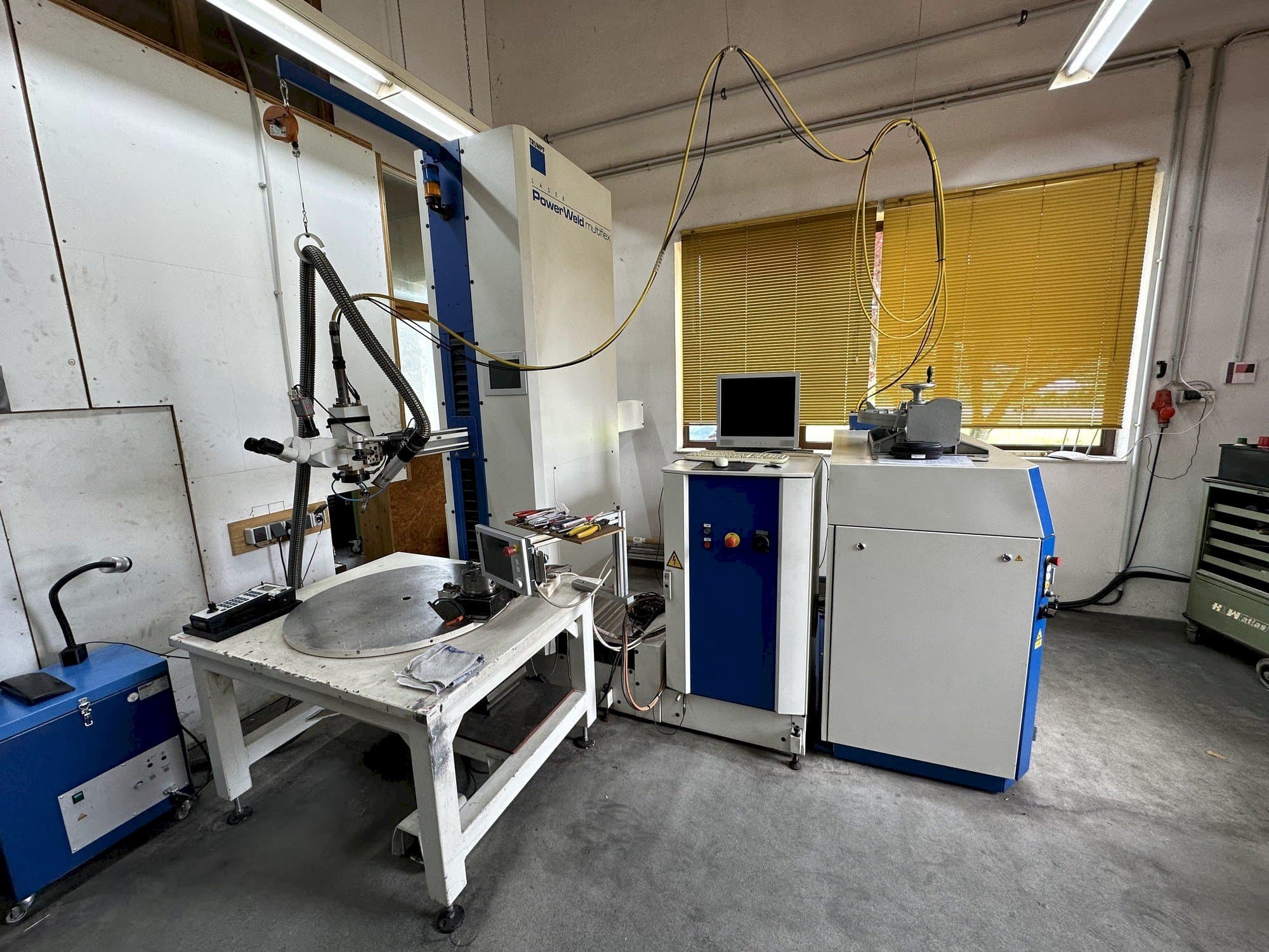 Vooraanzicht van Trumpf TruLaser Station 5010 machine