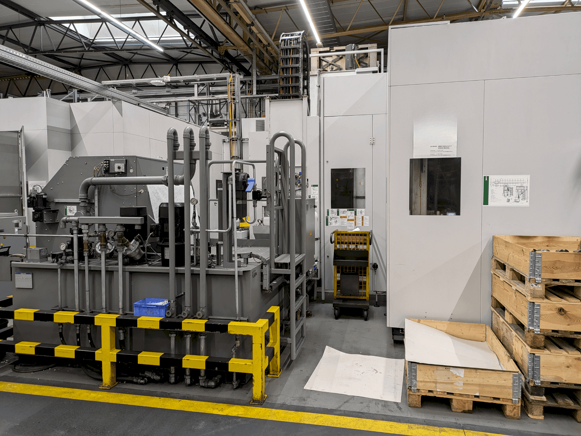 Vooraanzicht  van Heckert HEC 1000 H/V  machine